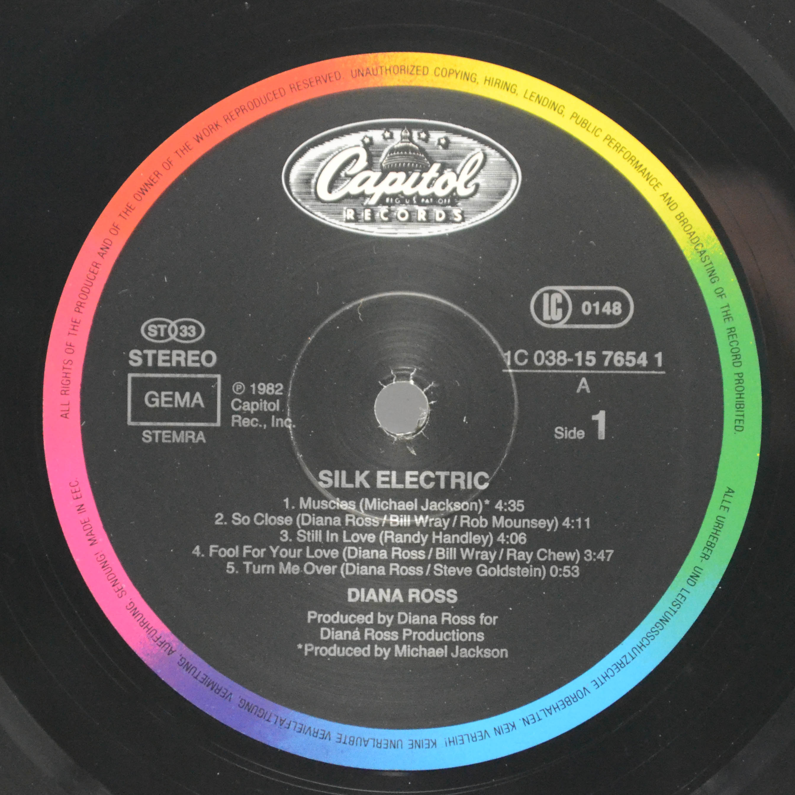 Diana Ross — Silk Electric, 1982