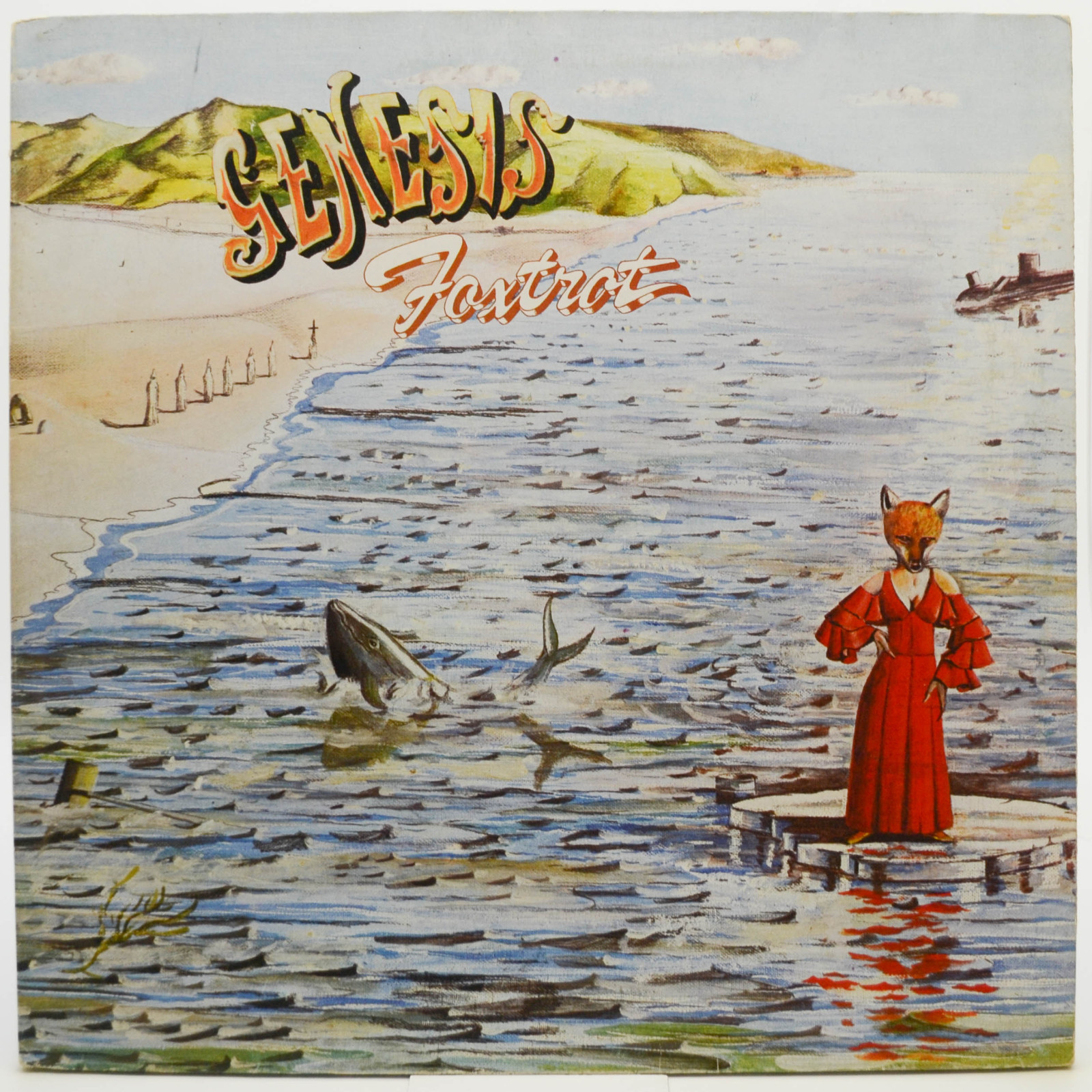 Виниловая пластинка Genesis — Foxtrot (UK), 1972