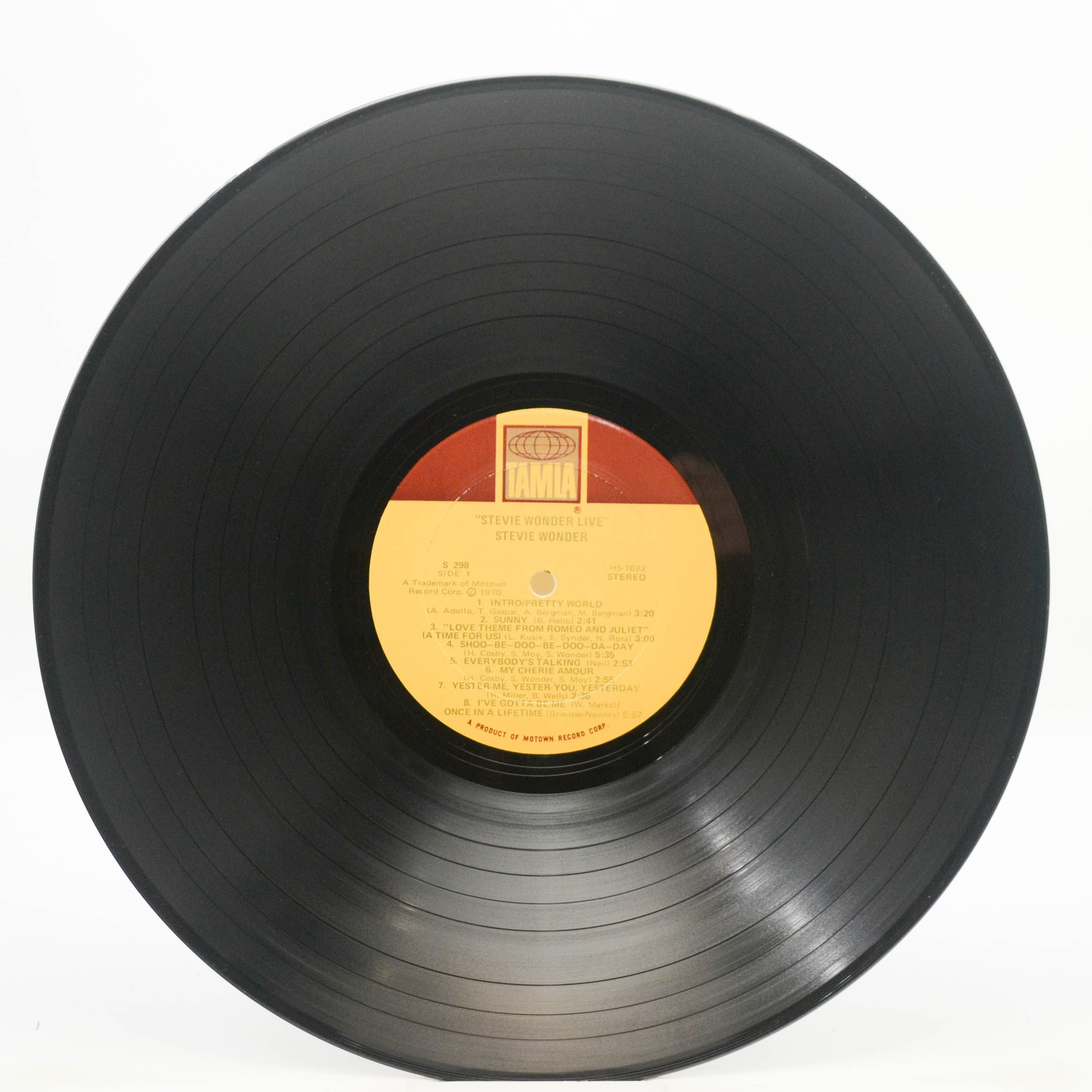 Stevie Wonder — Stevie Wonder Live (1-st, USA), 1970