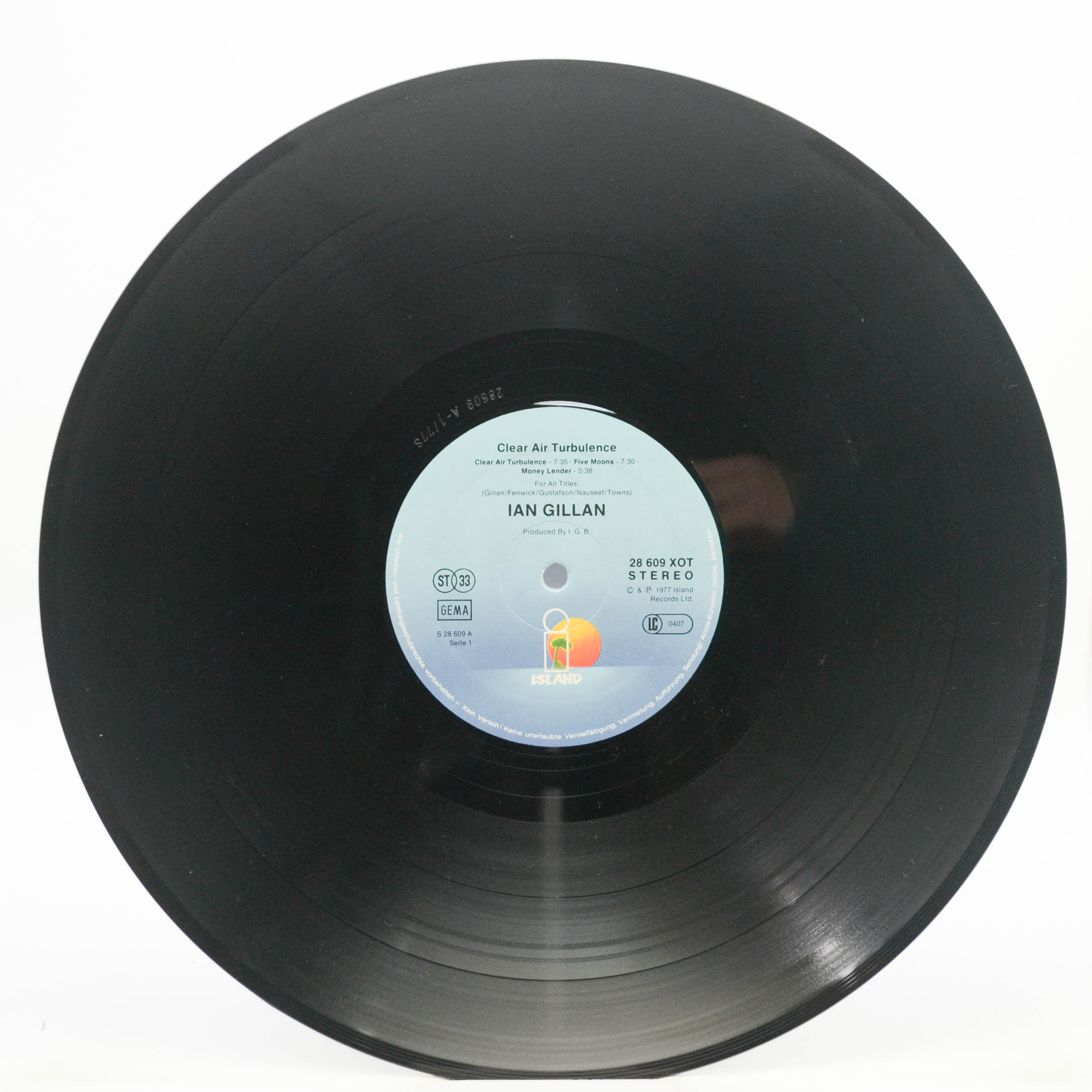 Ian Gillan Band — Clear Air Turbulence, 1977