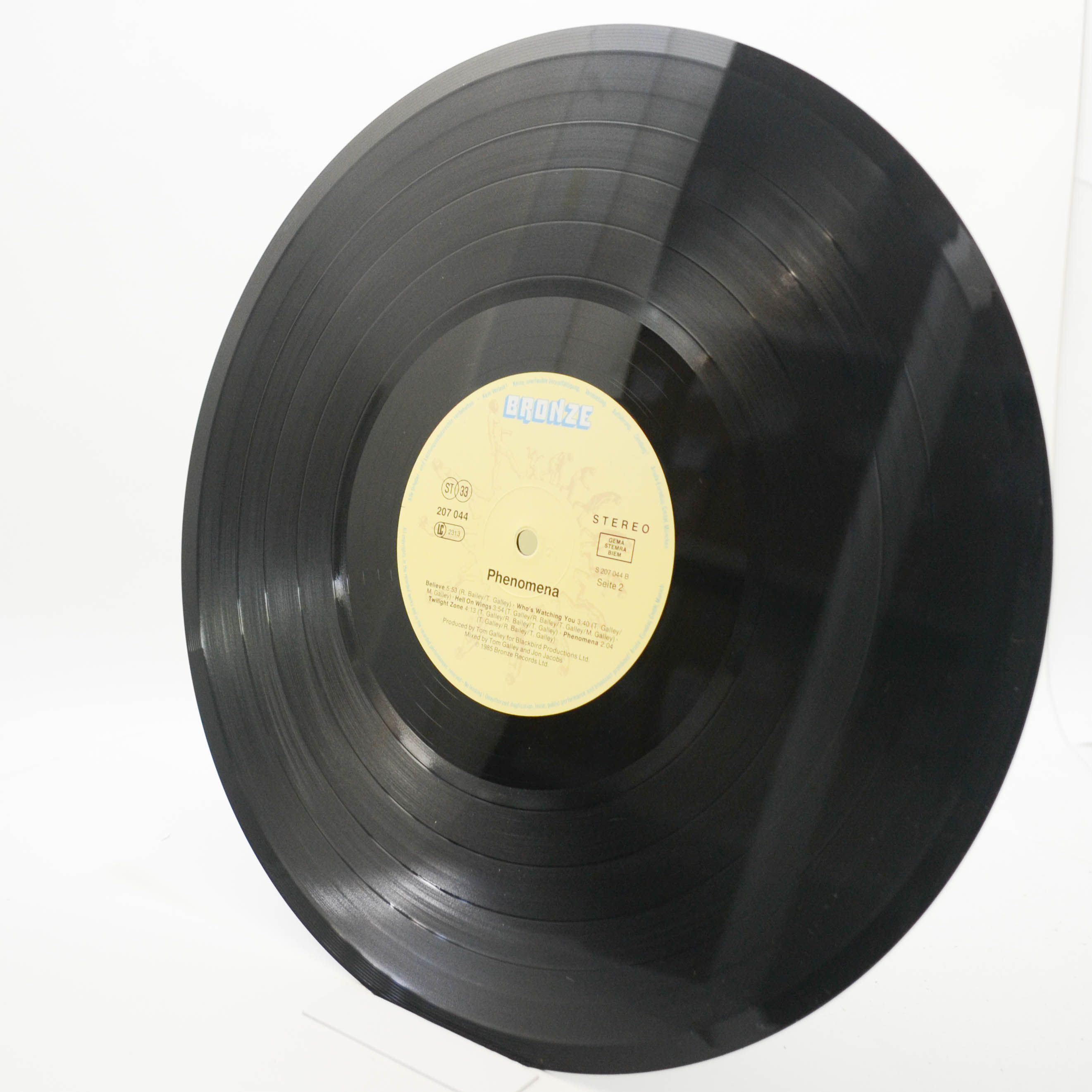 Phenomena — Phenomena (booklet), 1985