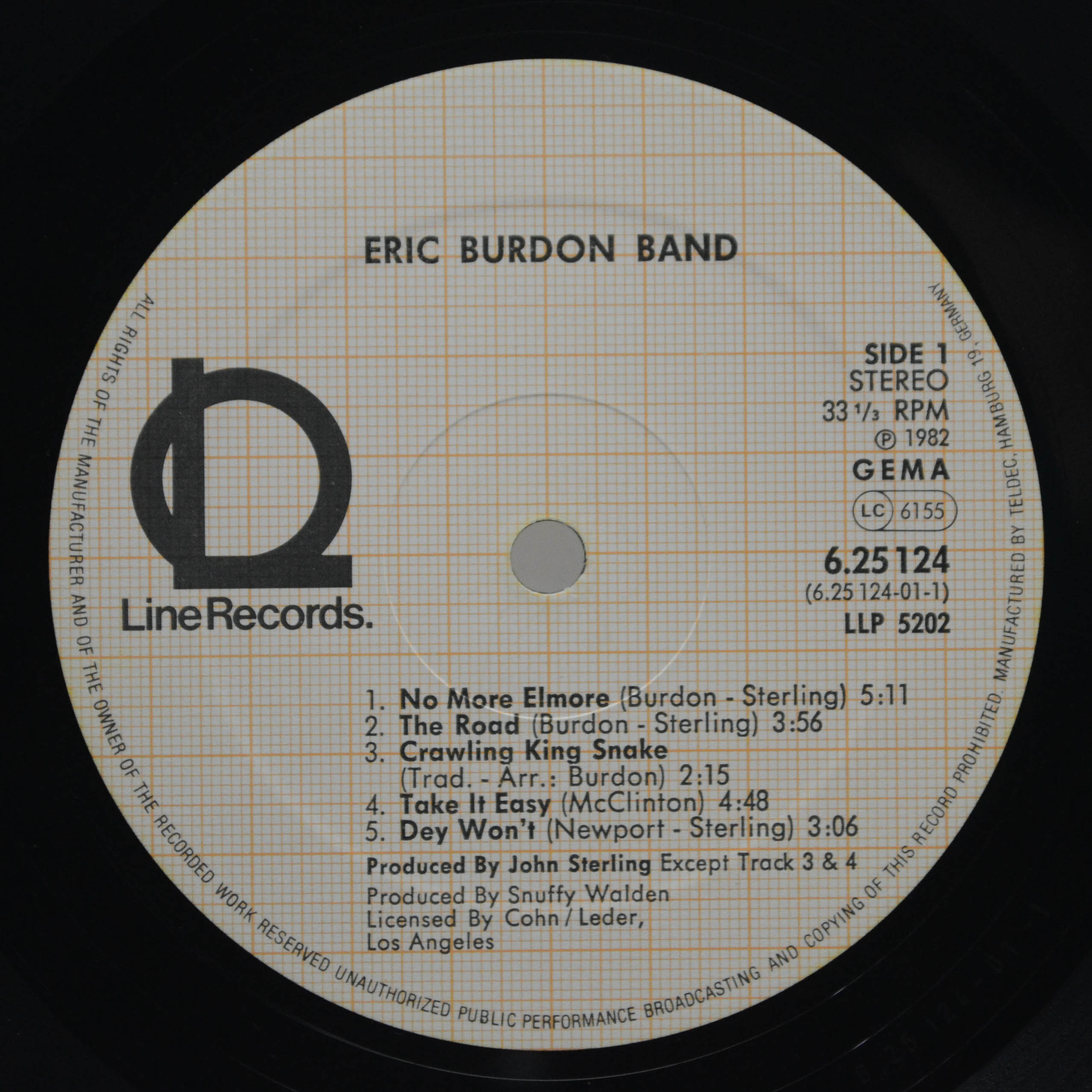 Eric Burdon Band — Eric Burdon Band, 1982