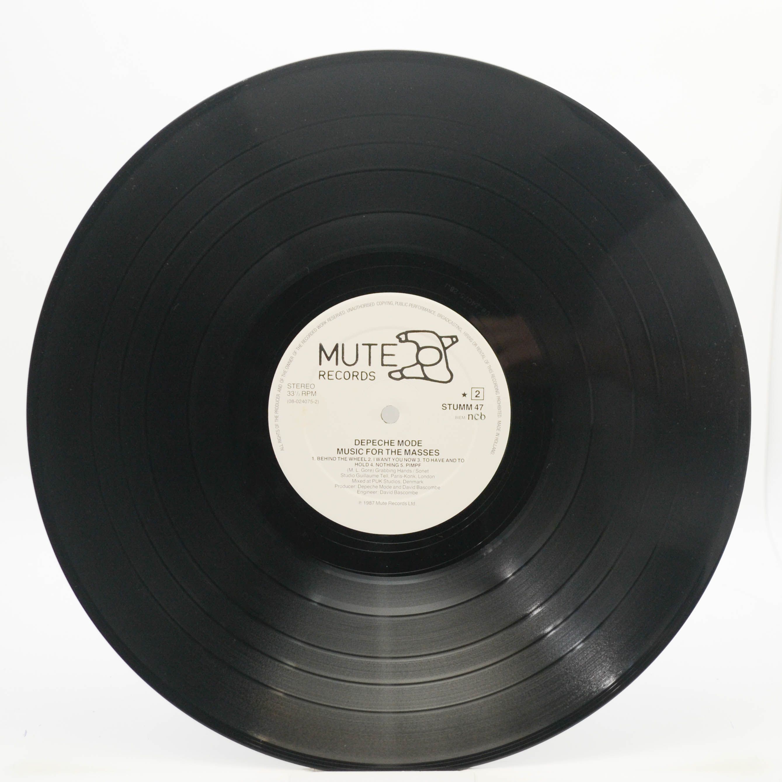 Depeche Mode — Music For The Masses, 1987