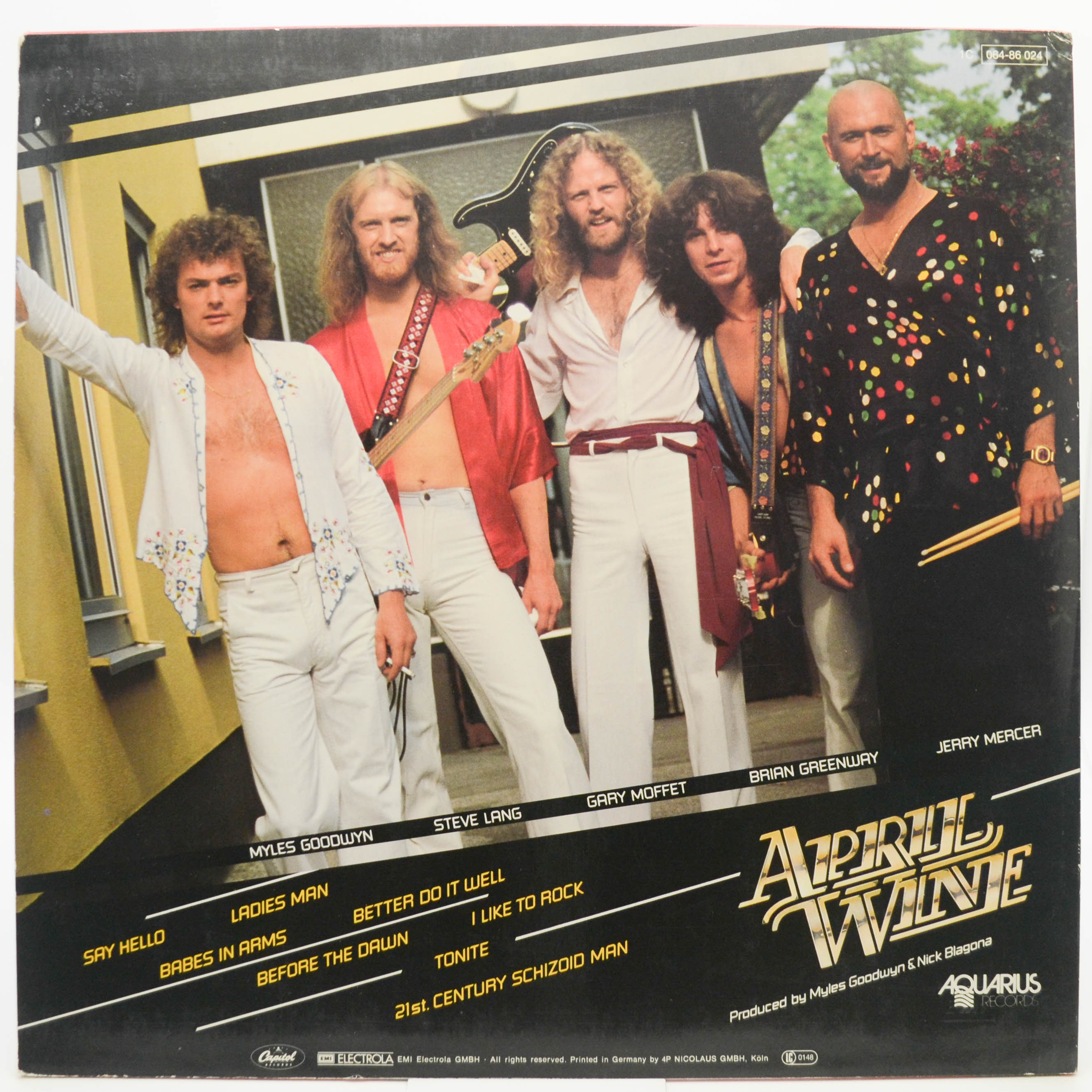 April Wine — Harder.....Faster, 1979