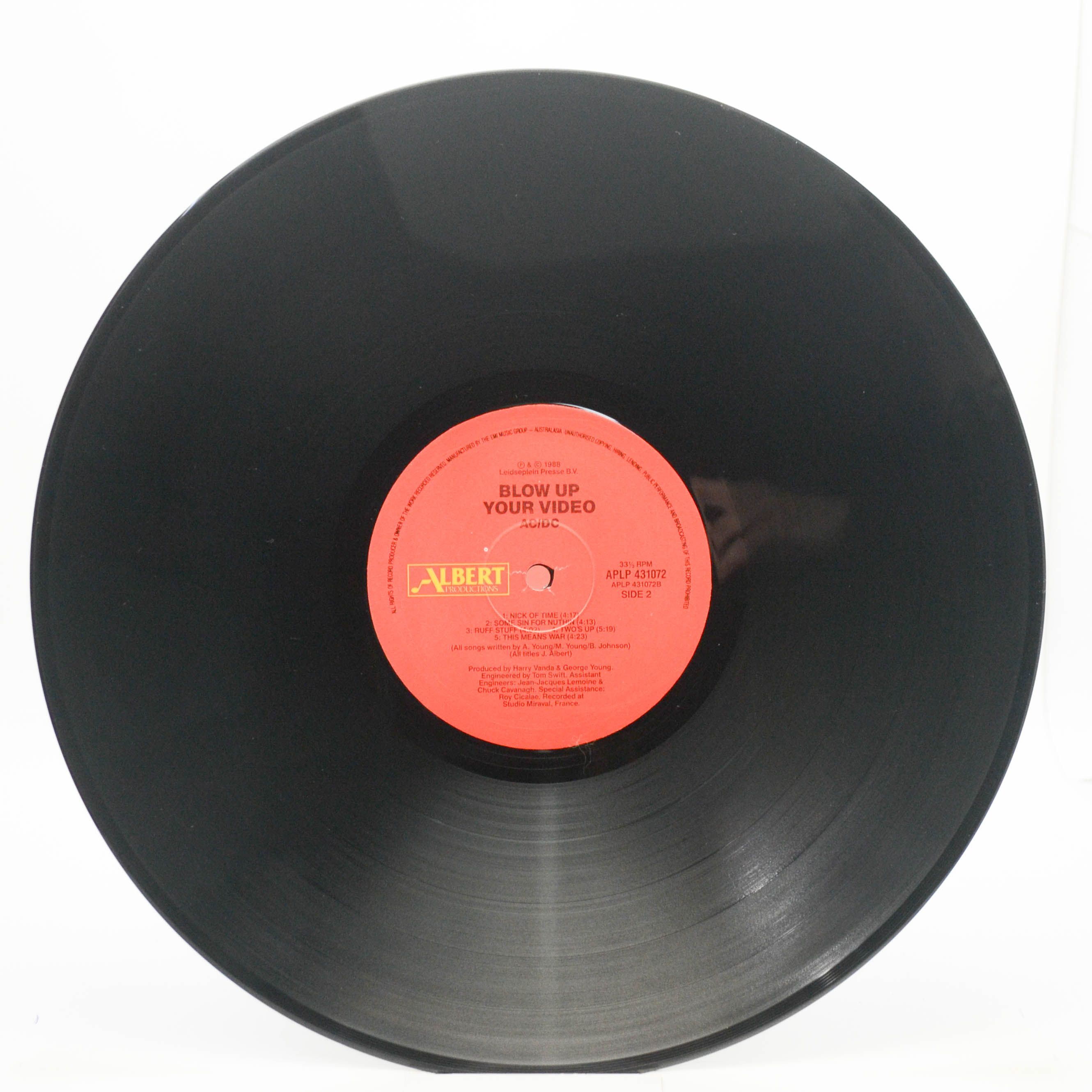 AC/DC — Blow Up Your Video (1-st, Australia), 1988
