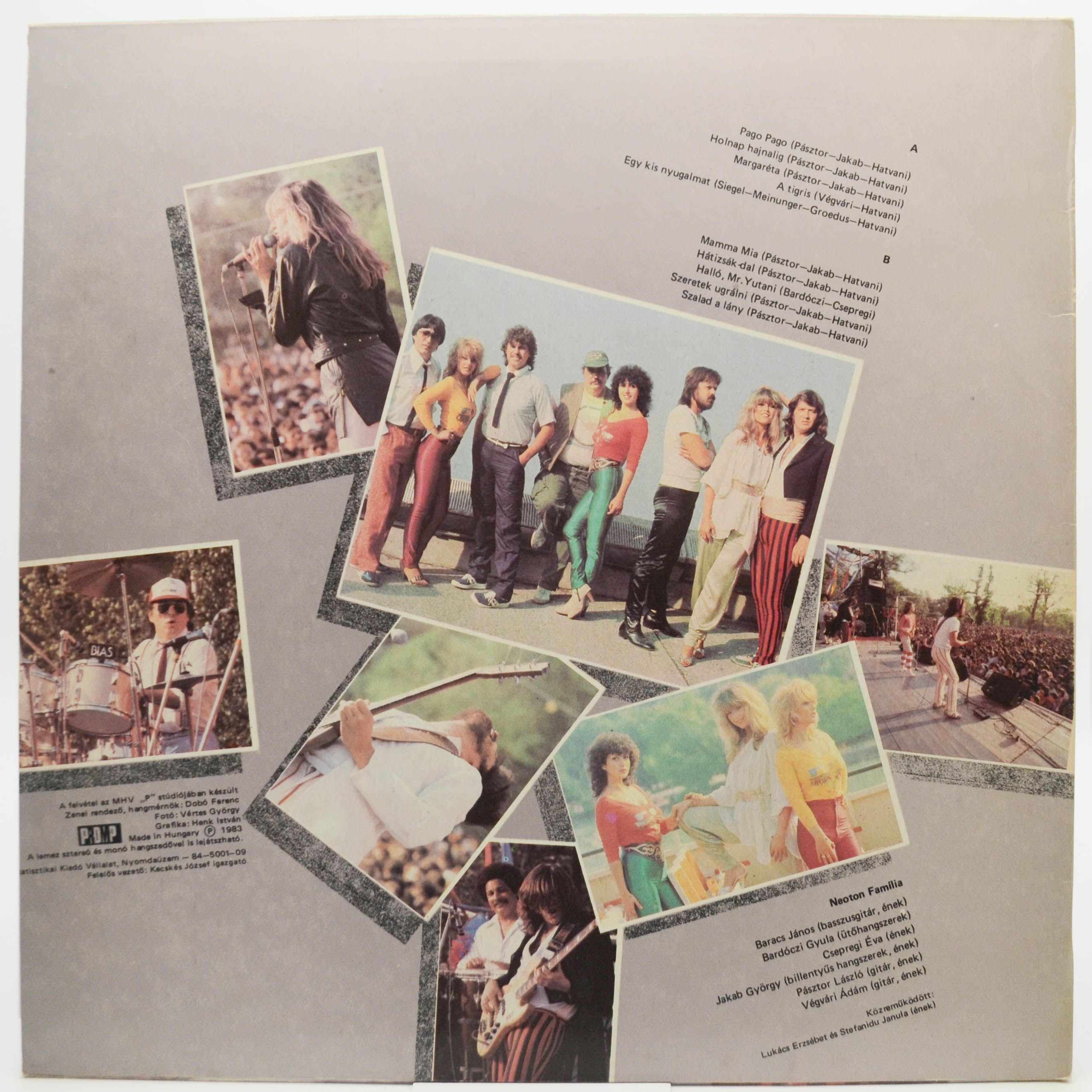 Neoton Família — Neoton Família (1-st, Hungary), 1983