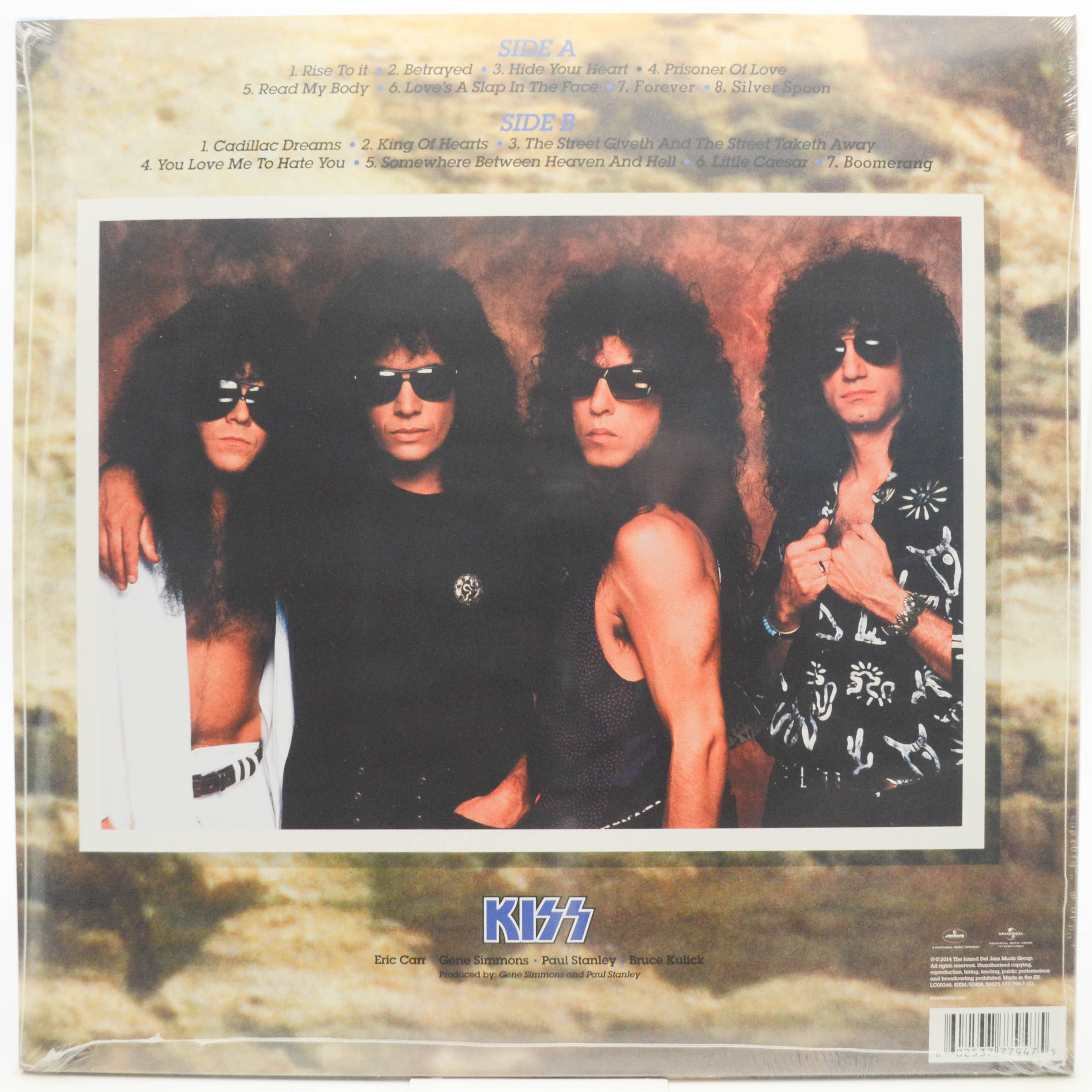 Kiss — Hot In The Shade, 1989