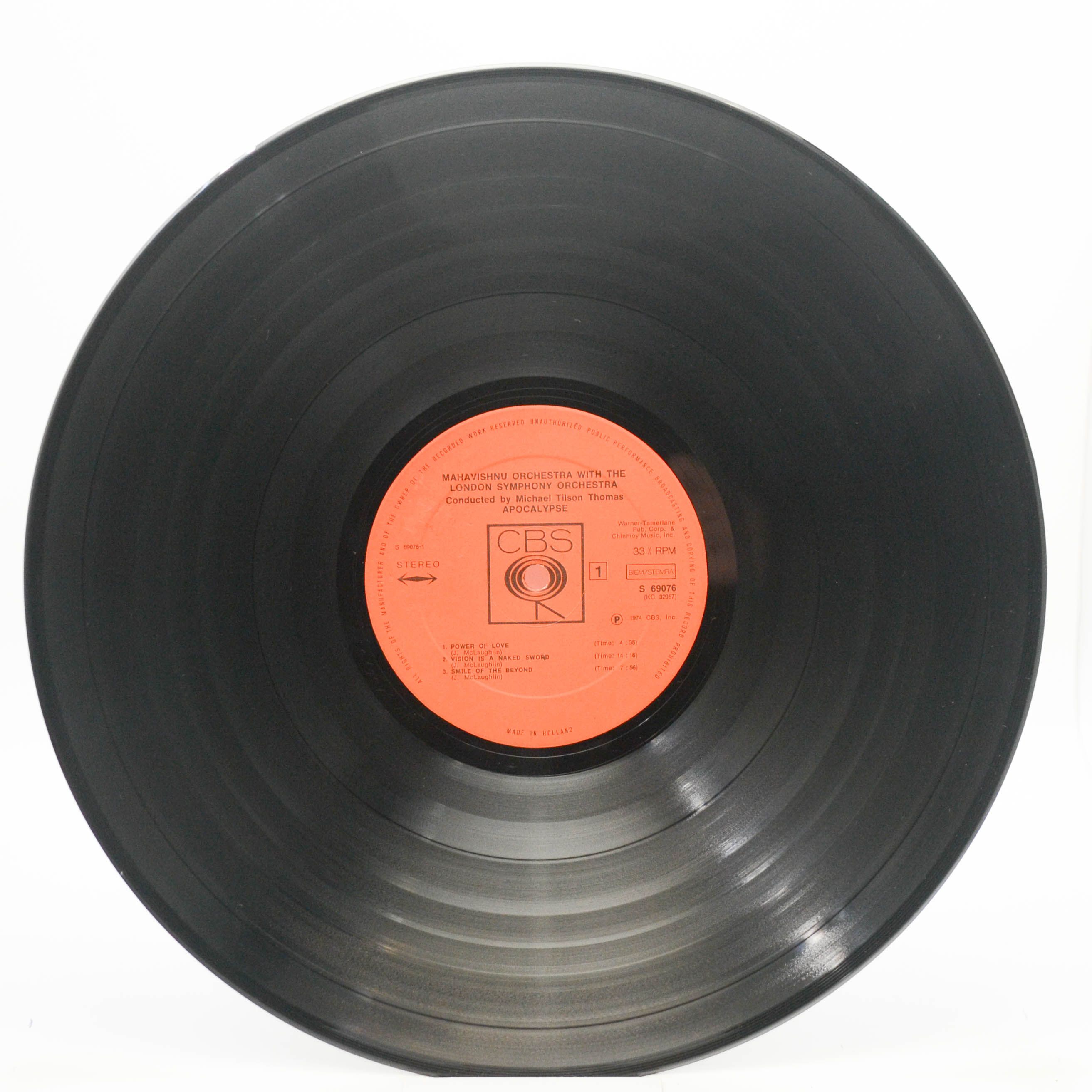 Mahavishnu Orchestra With The London Symphony Orchestra, Michael Tilson Thomas — Apocalypse, 1974