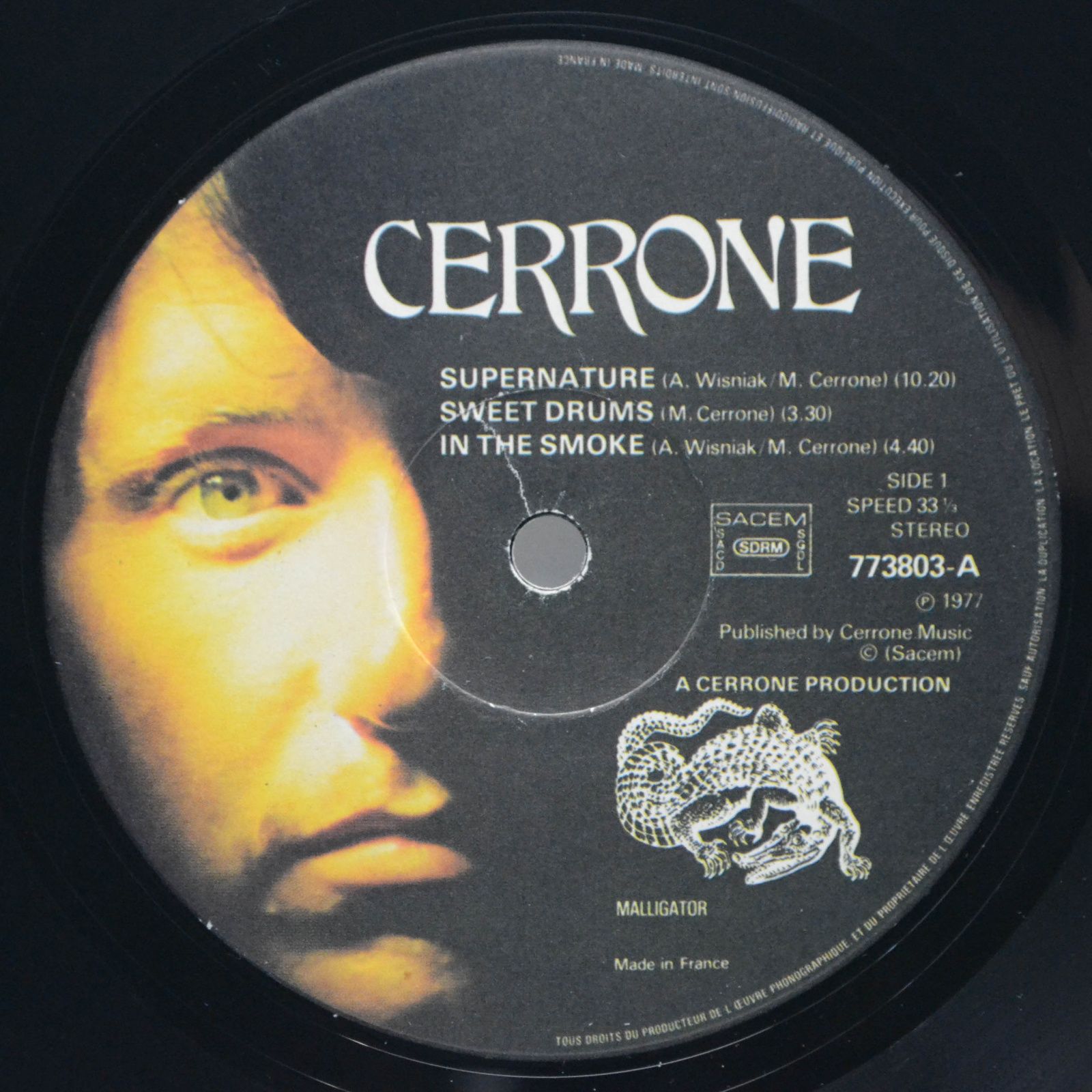 Cerrone — Cerrone 3 (Supernature) (1-st, France), 1977