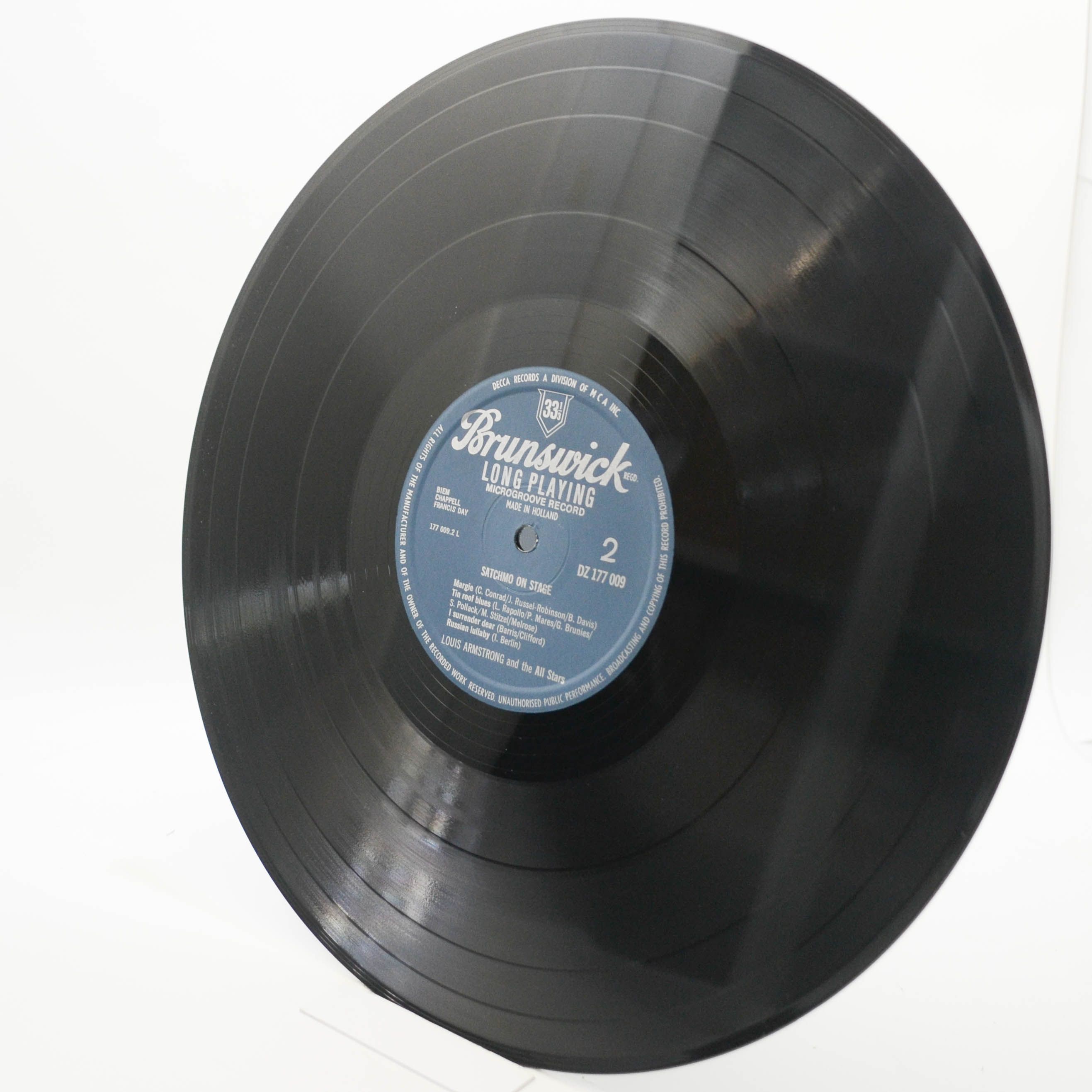 Louis Armstrong And The All Stars — Satchmo On Stage, 1957