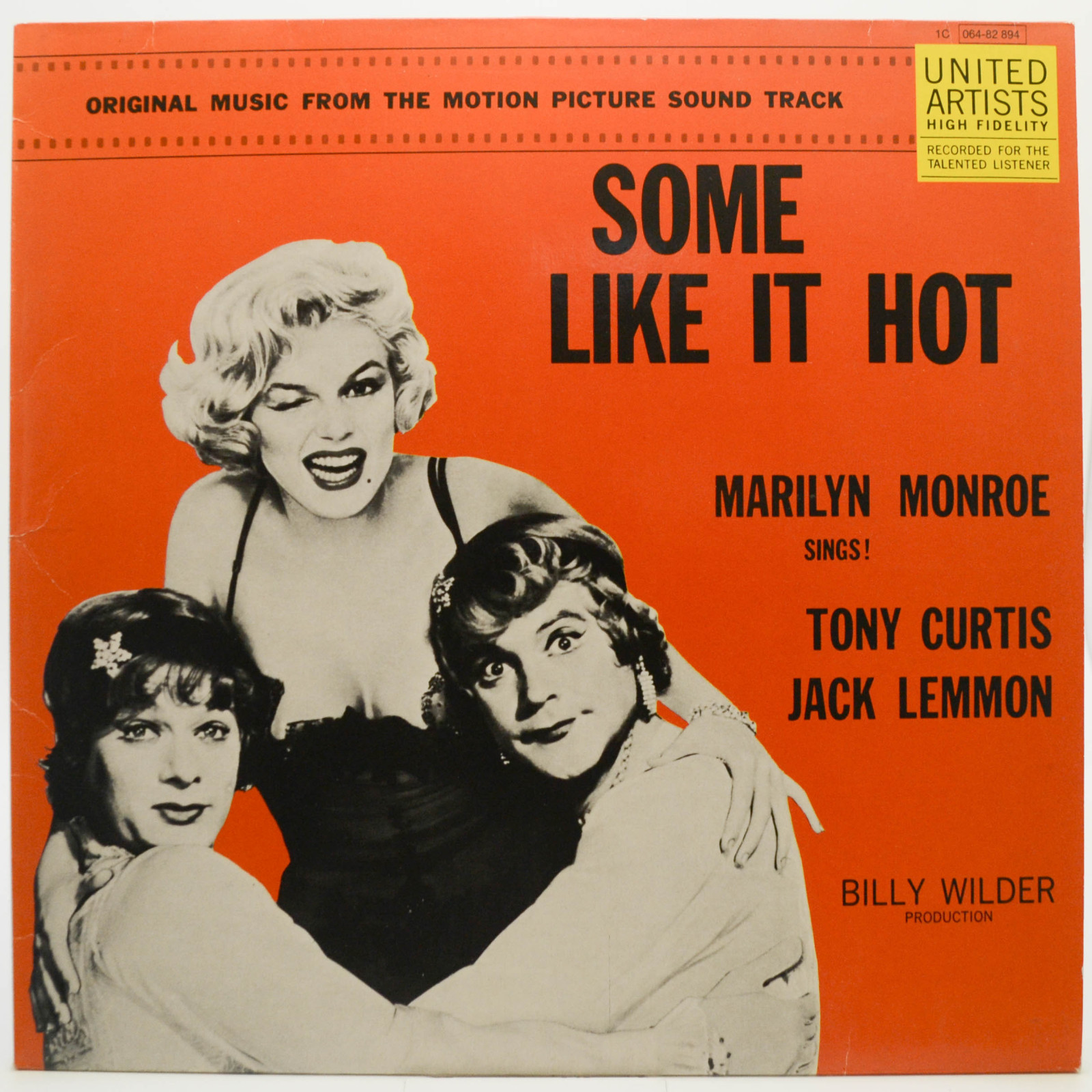 Various - Some Like It Hot, 5780 ₽ Германия, United Artists