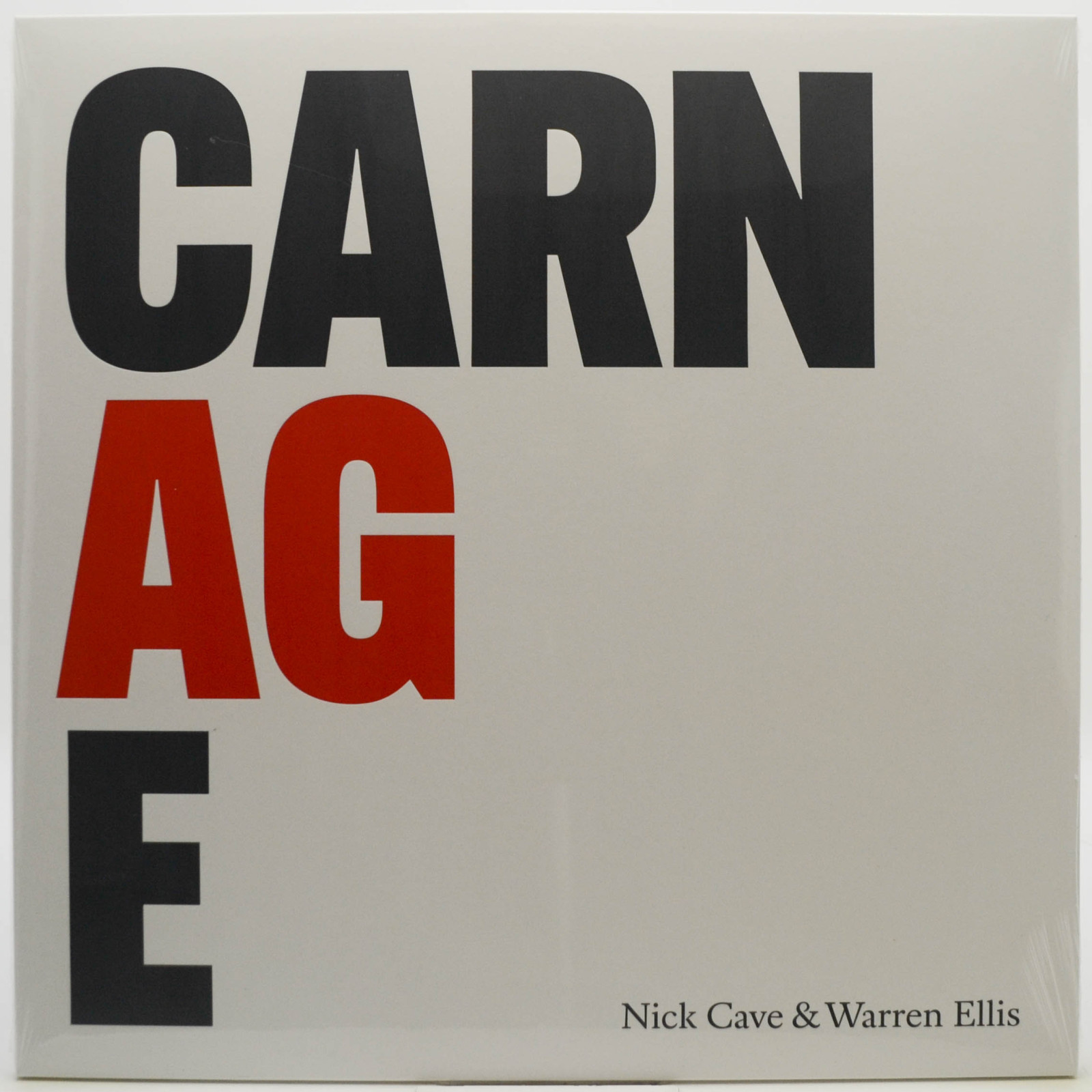 Виниловая пластинка Nick Cave & Warren Ellis — Carnage, 2021