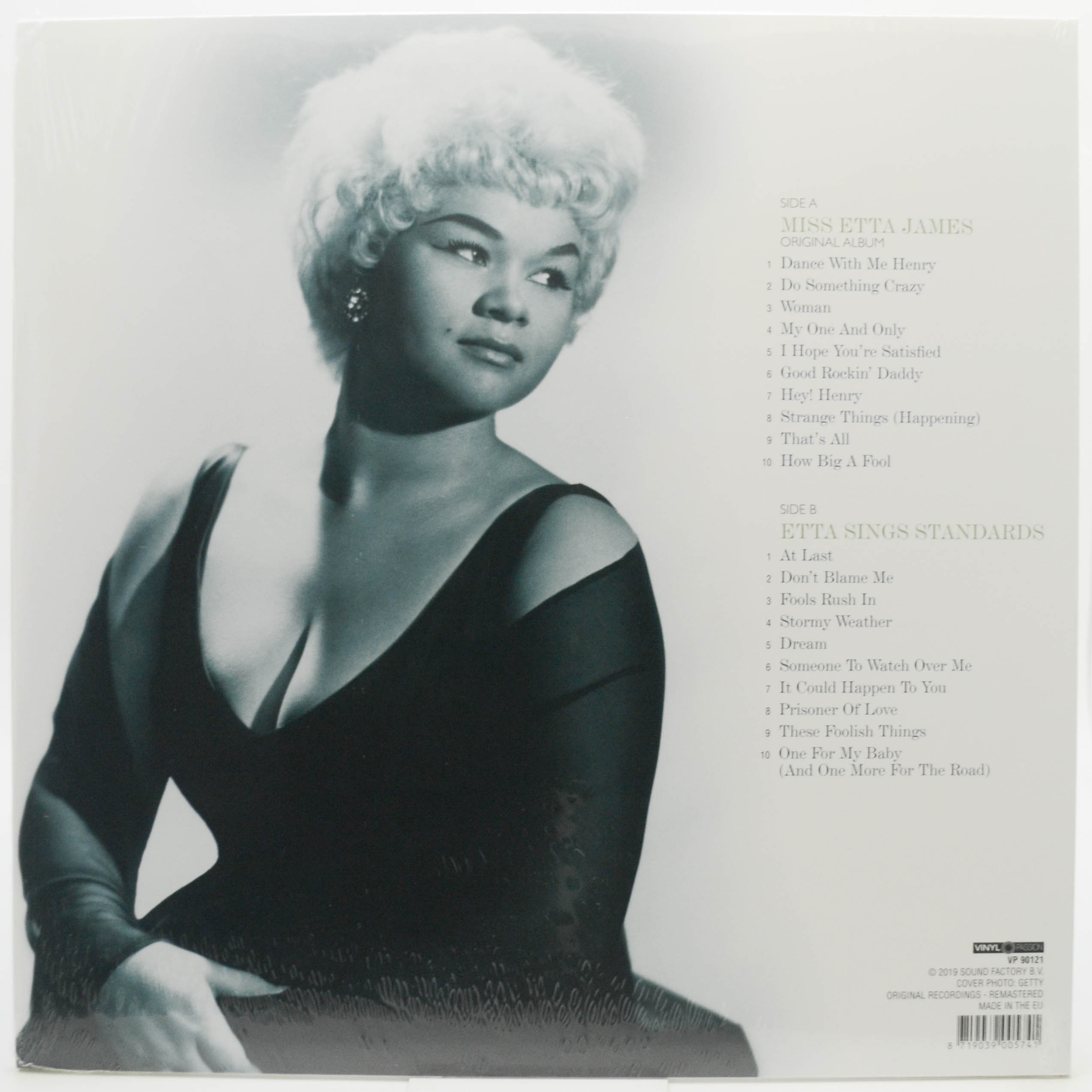 Виниловая пластинка Etta James — Miss Etta James & Etta Sings Standards, 2019