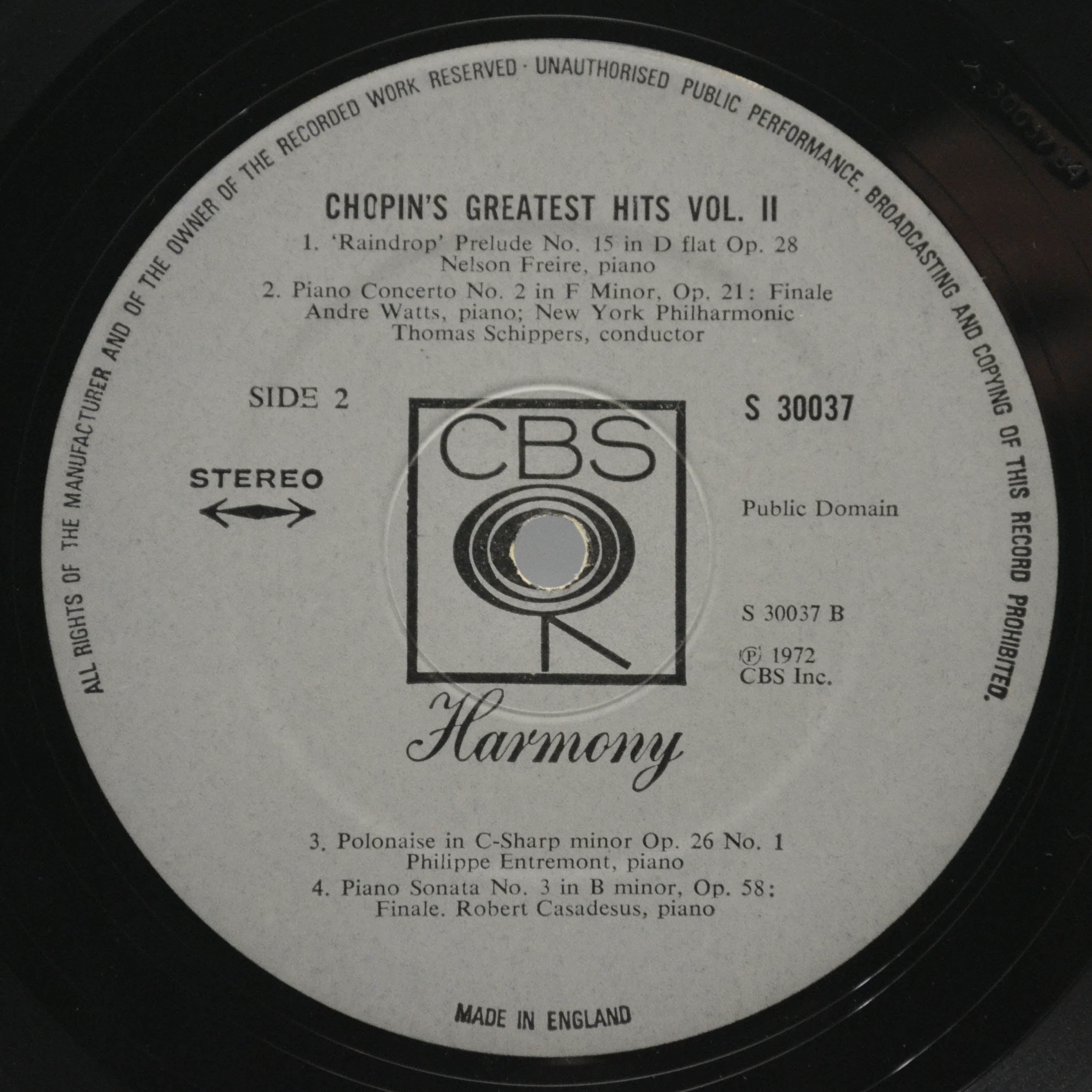 Chopin — Chopin's Greatest Hits Vol 2, 1974