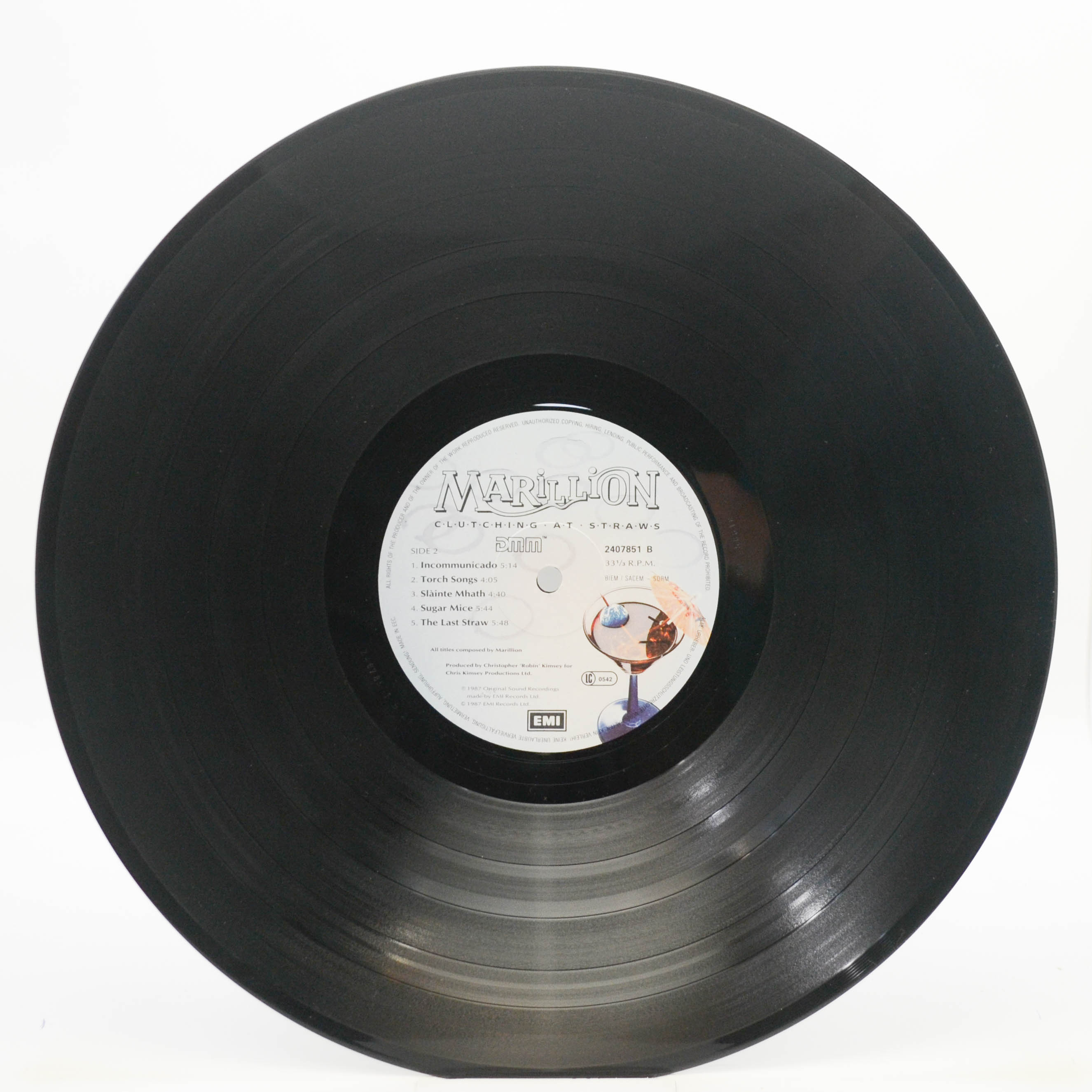 Marillion — Clutching At Straws, 1987