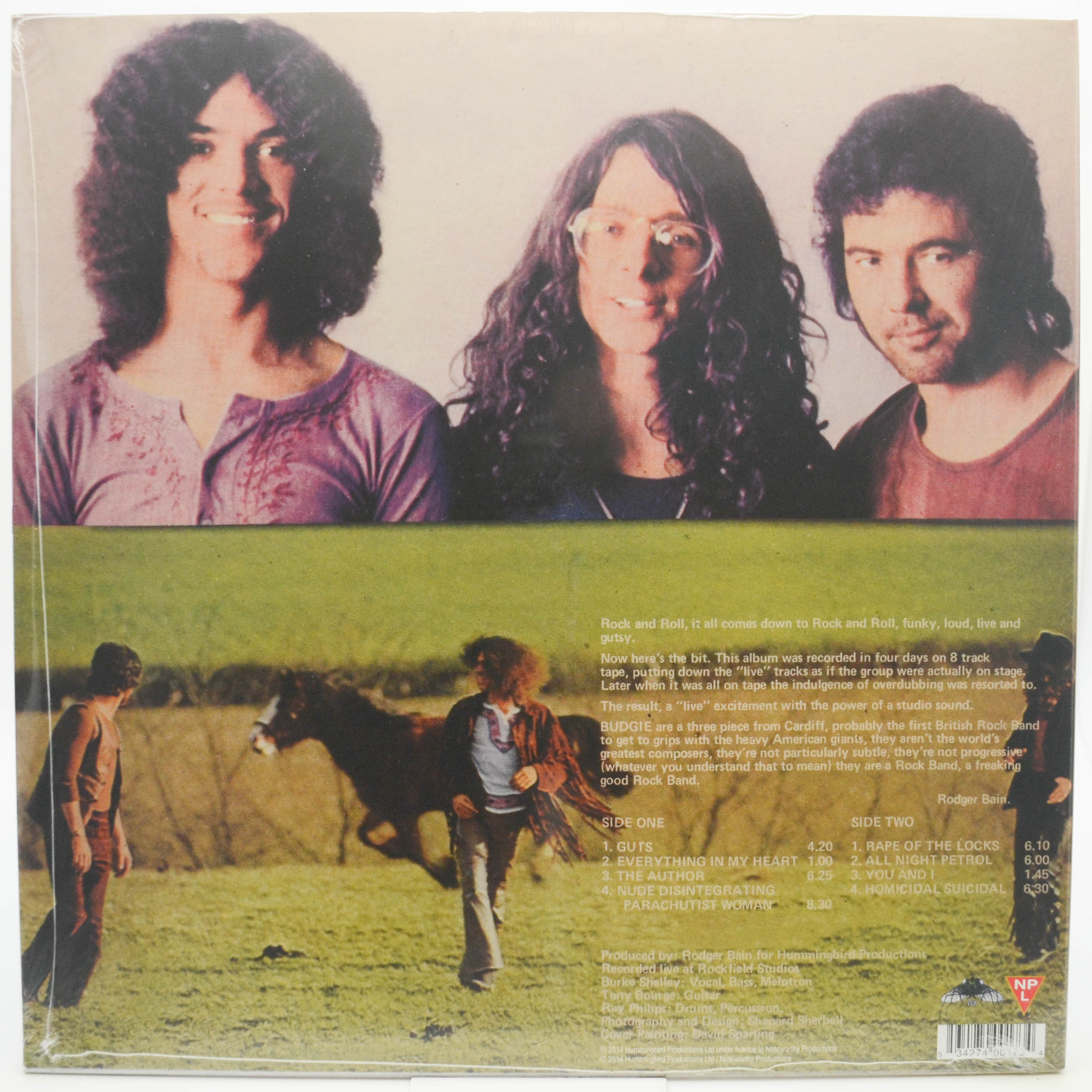 Budgie — Budgie (UK), 1971