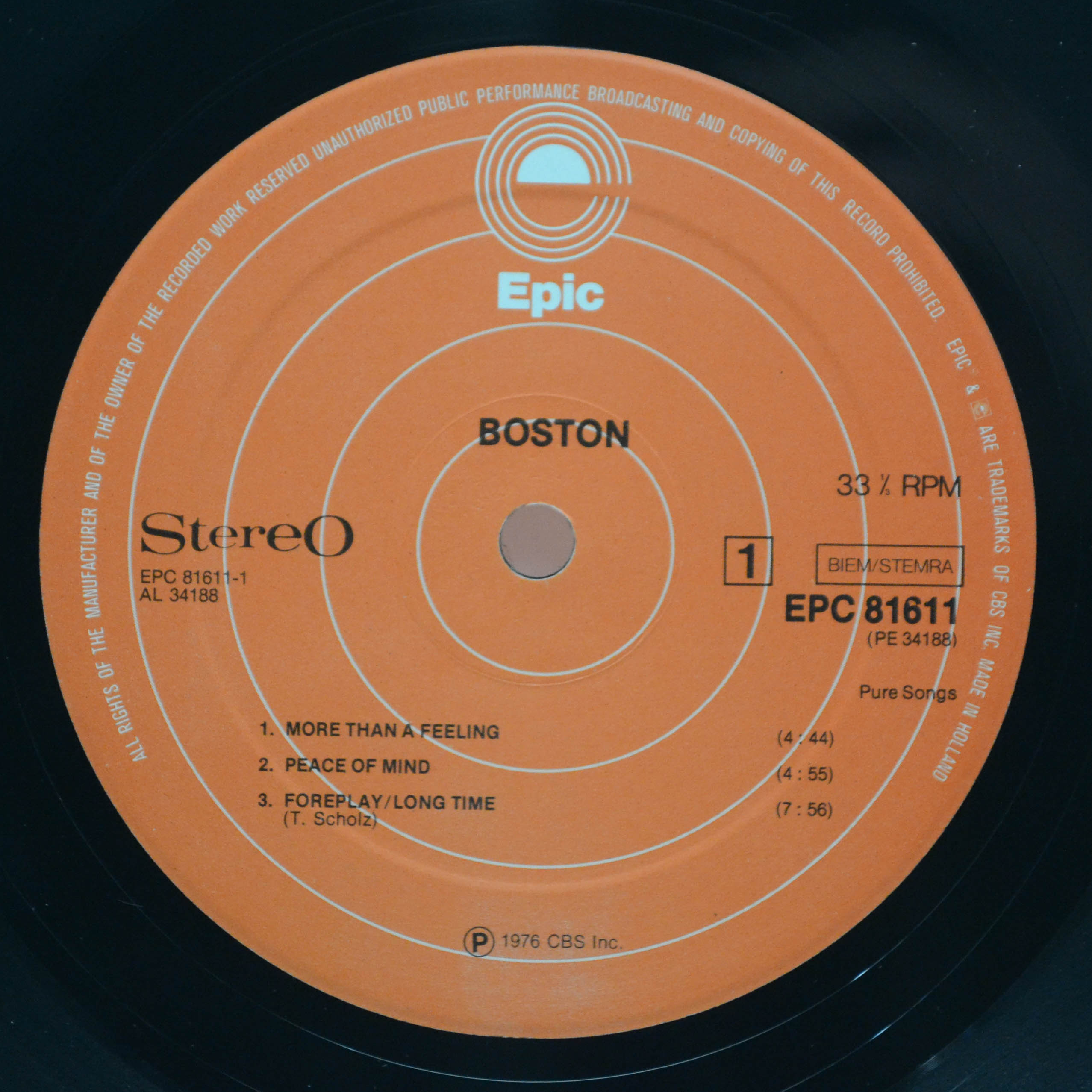 Boston — Boston, 1976