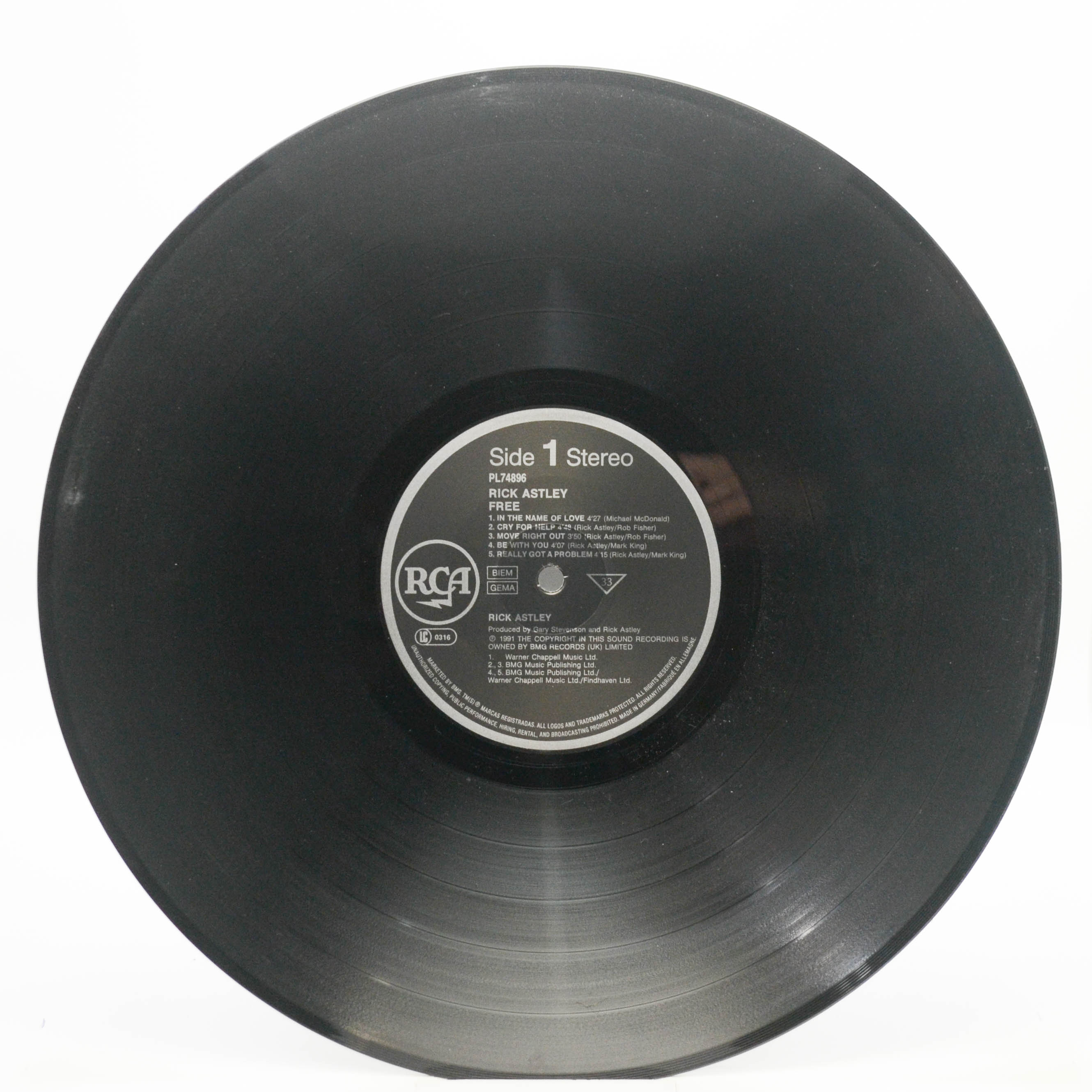 Rick Astley — Free, 1991