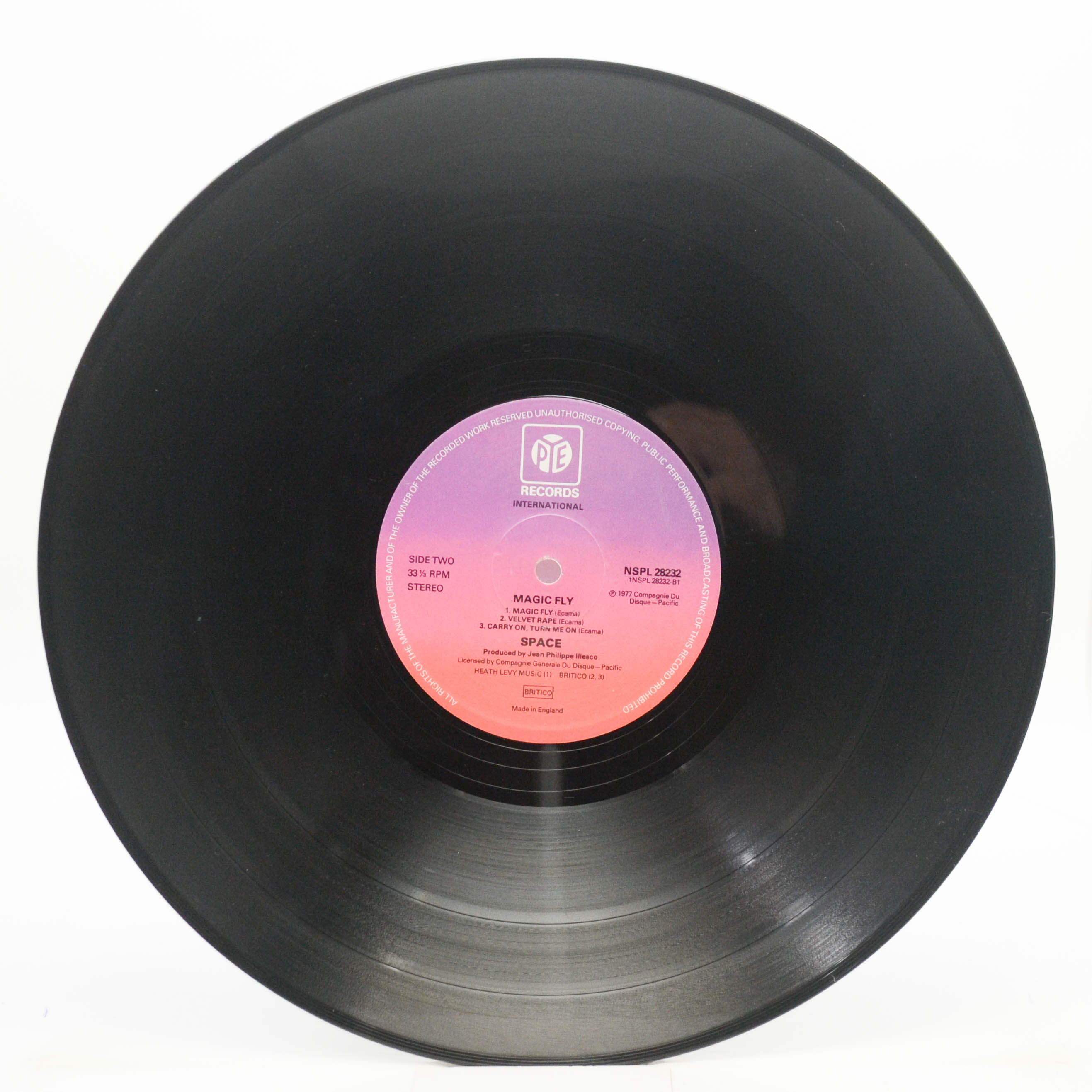 Space — Magic Fly (UK), 1977