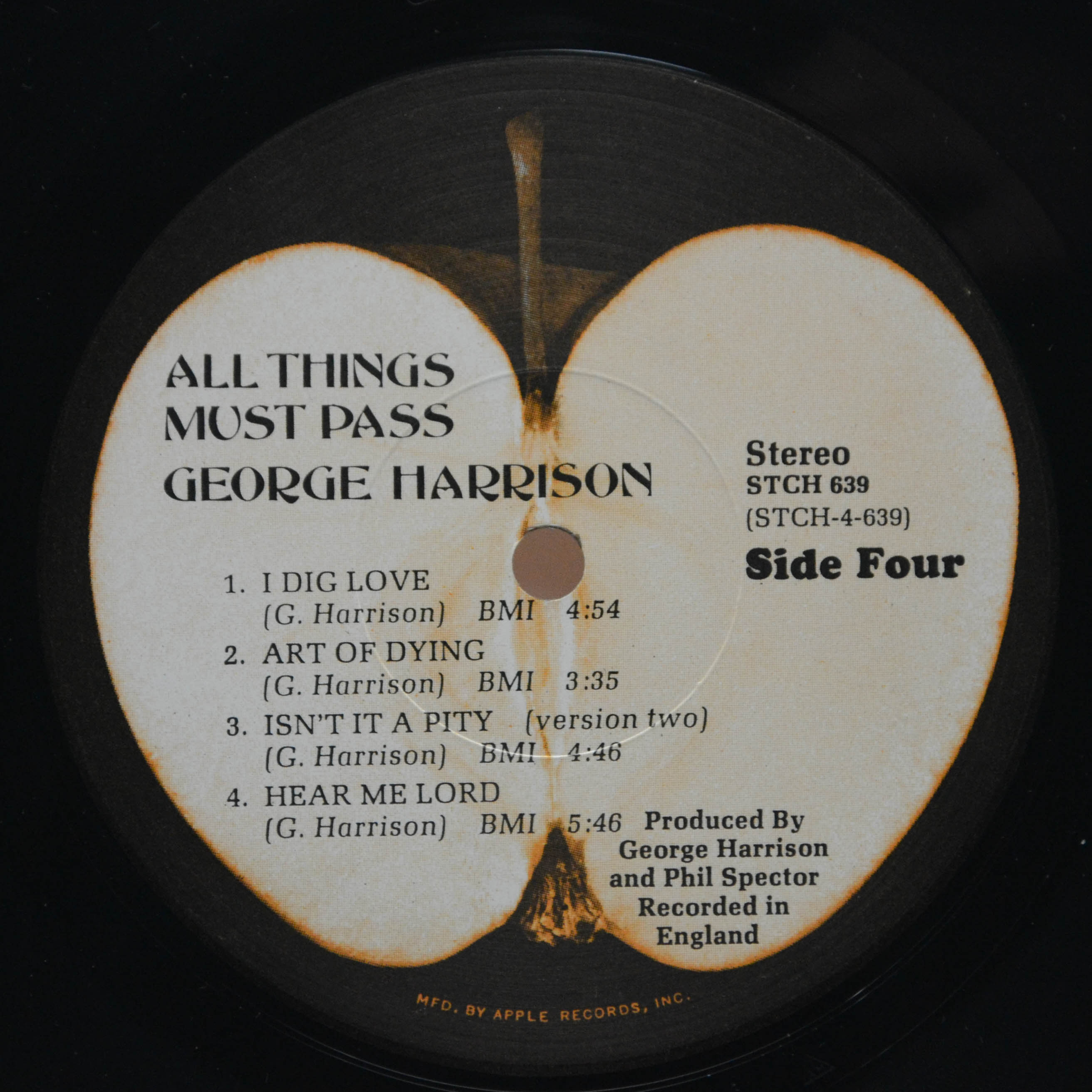 George Harrison — All Things Must Pass (USA+Poster), 1970