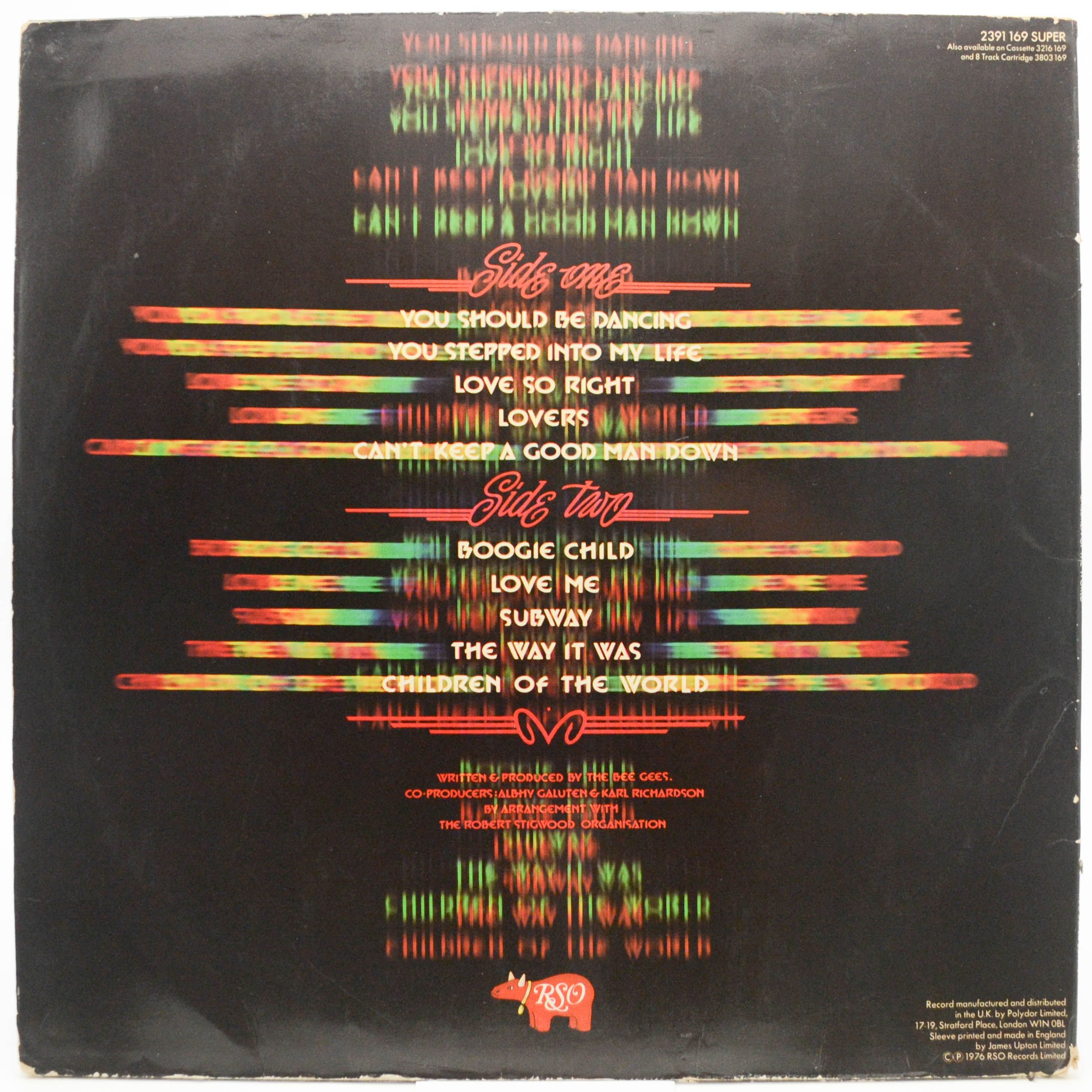 Виниловая пластинка Bee Gees — Children Of The World (1-st, UK), 1976