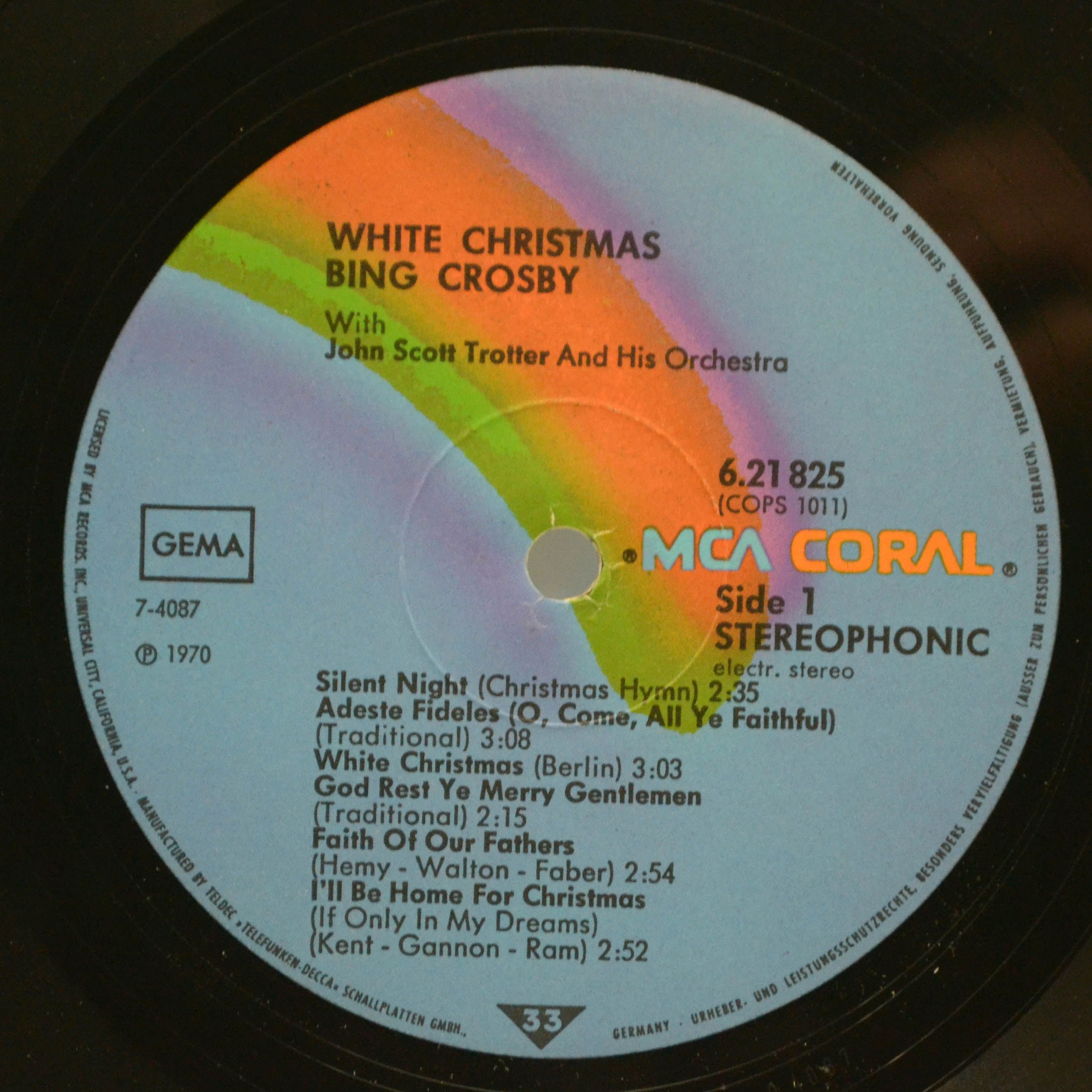 Bing Crosby — White Christmas, 1955