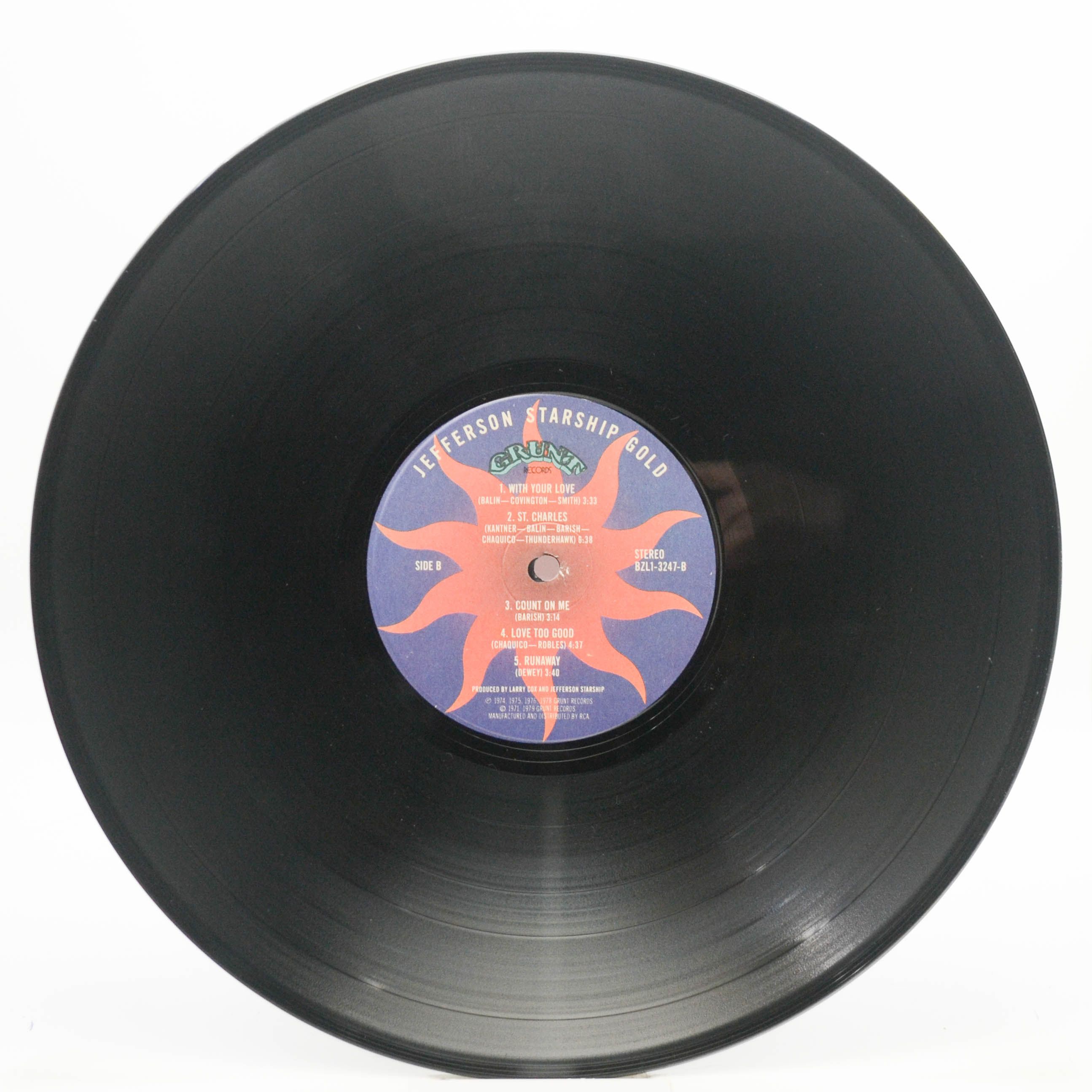 Jefferson Starship — Gold (LP+7", USA), 1979