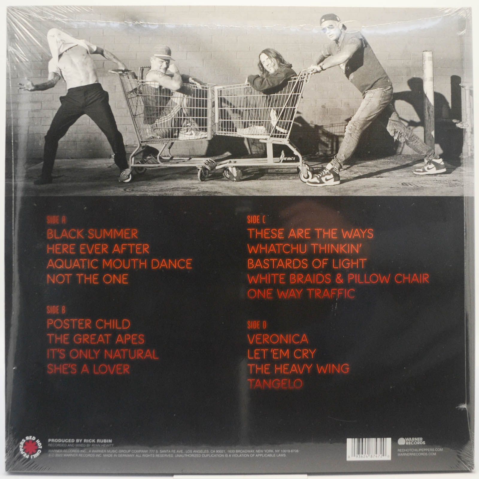 Red Hot Chili Peppers — Unlimited Love (2LP), 2022