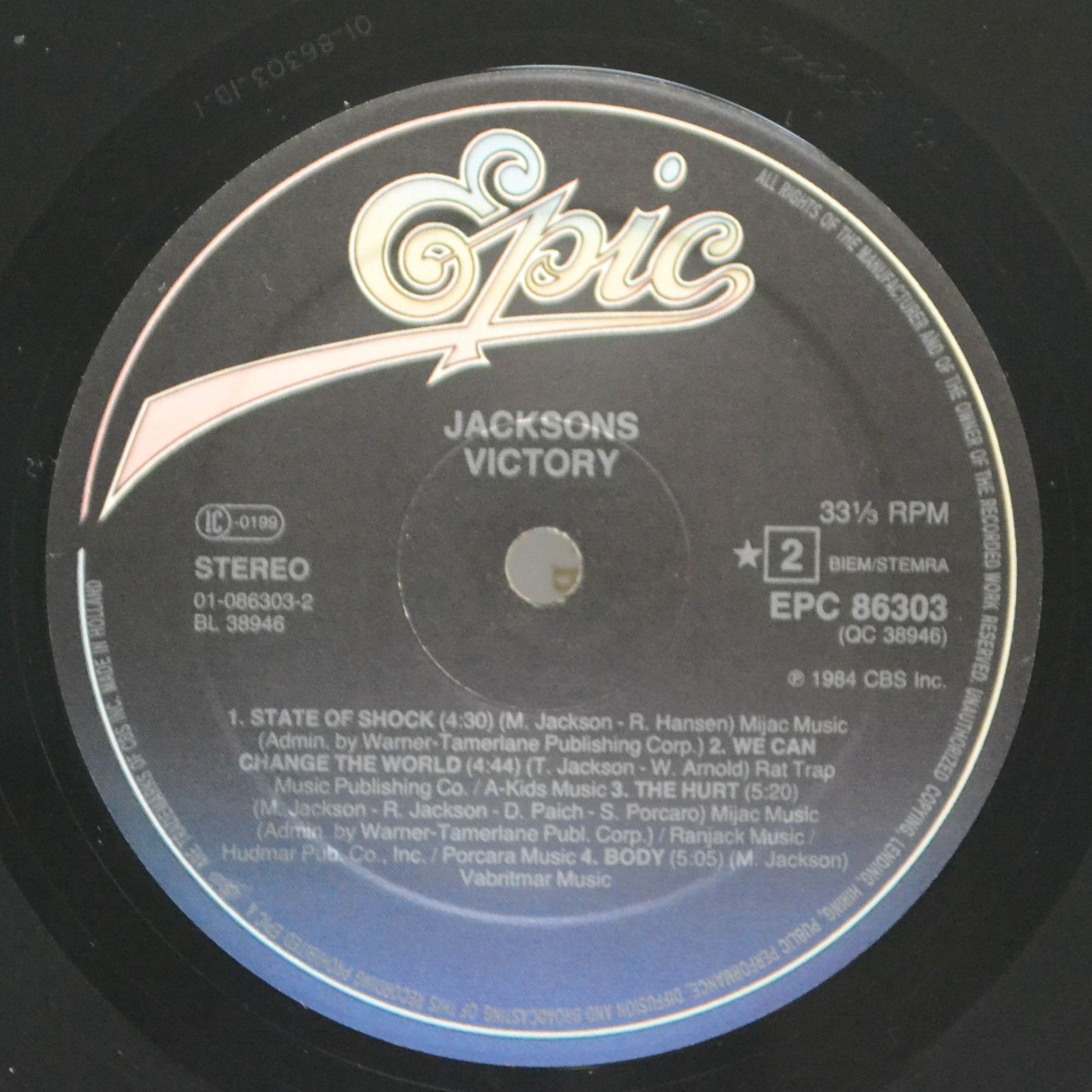 Jacksons — Victory, 1984