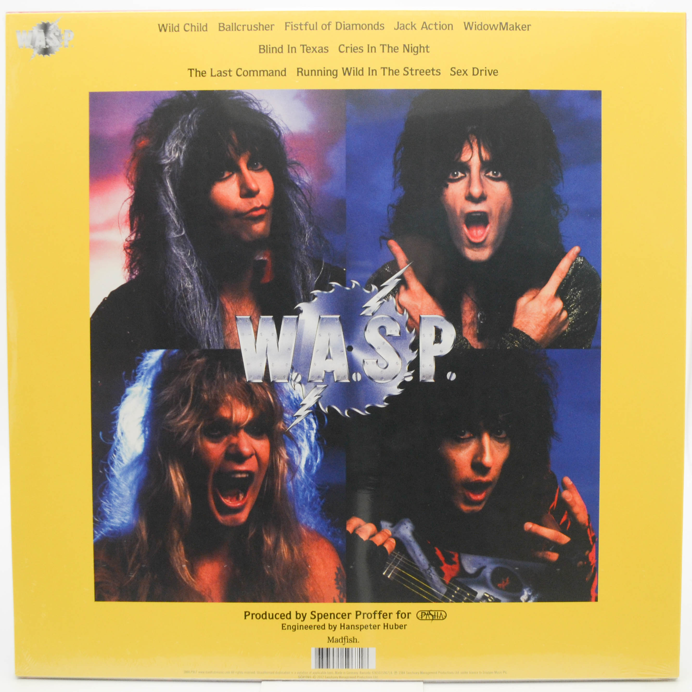 Виниловая пластинка W.A.S.P. — The Last Command, 1985