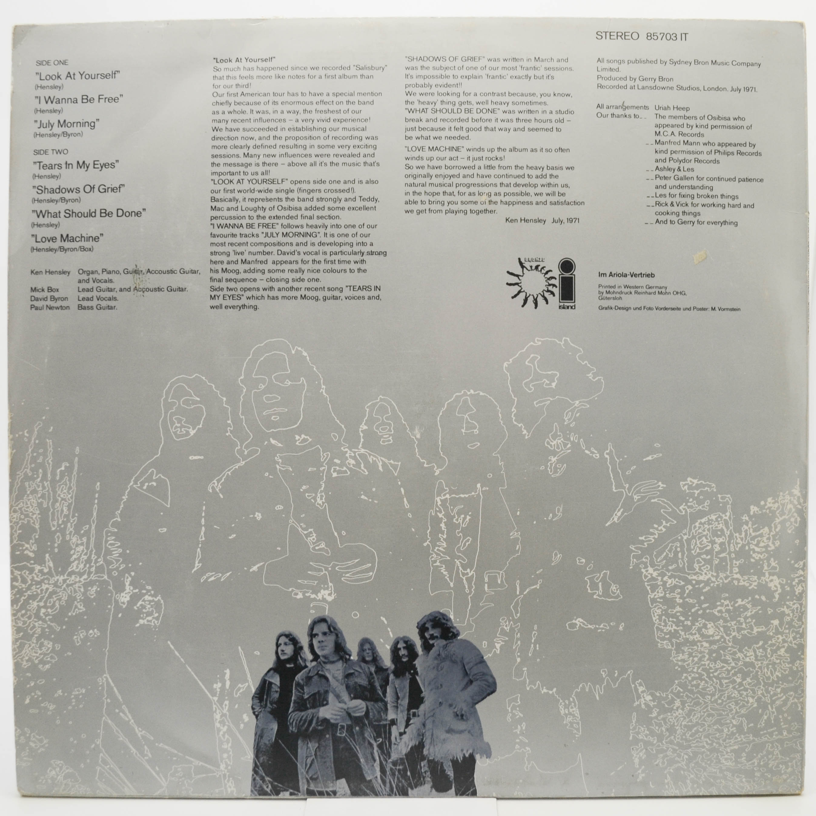 Uriah Heep — Look At Yourself, 1971