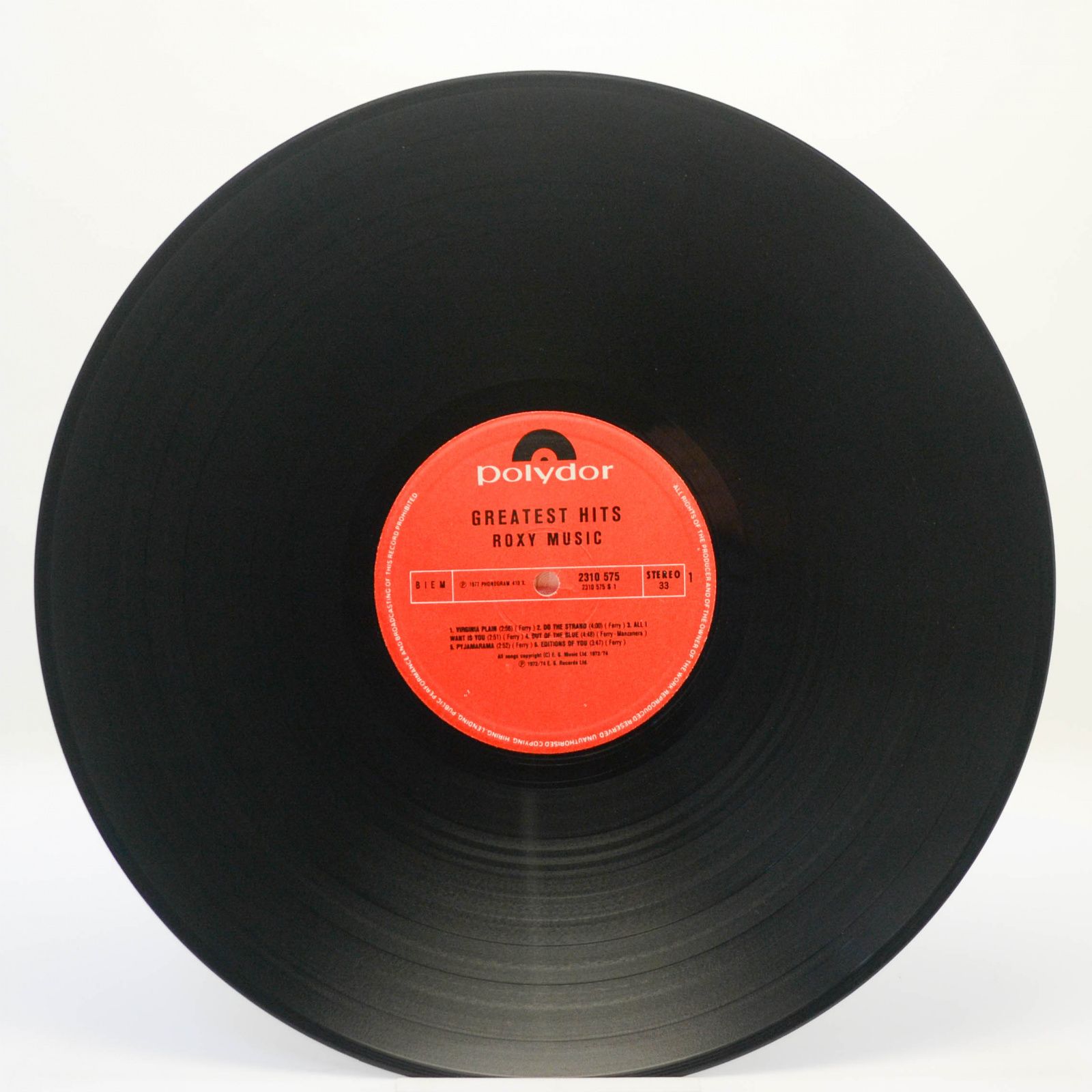 Roxy Music — Greatest Hits, 1977