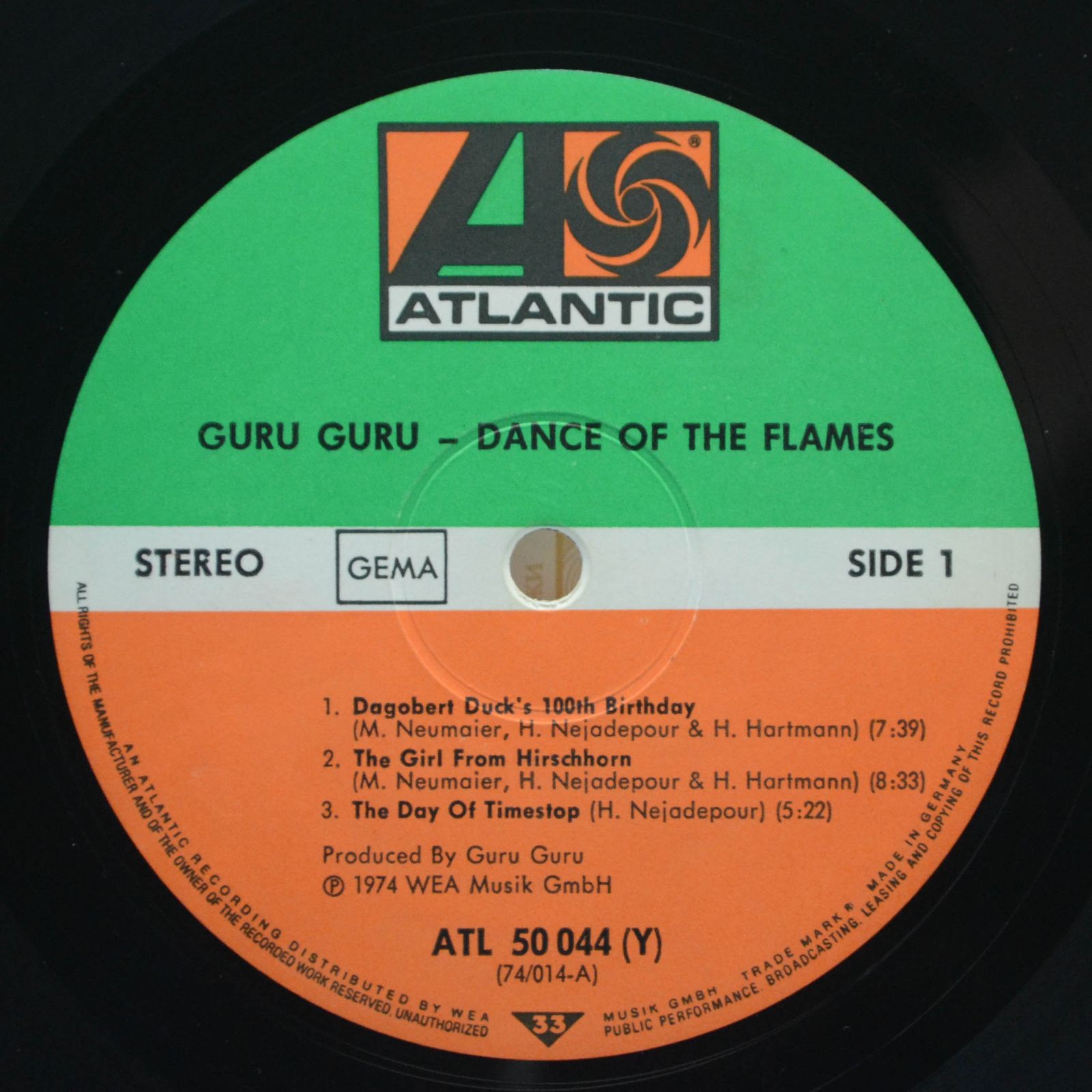 Guru Guru — Dance Of The Flames, 1974