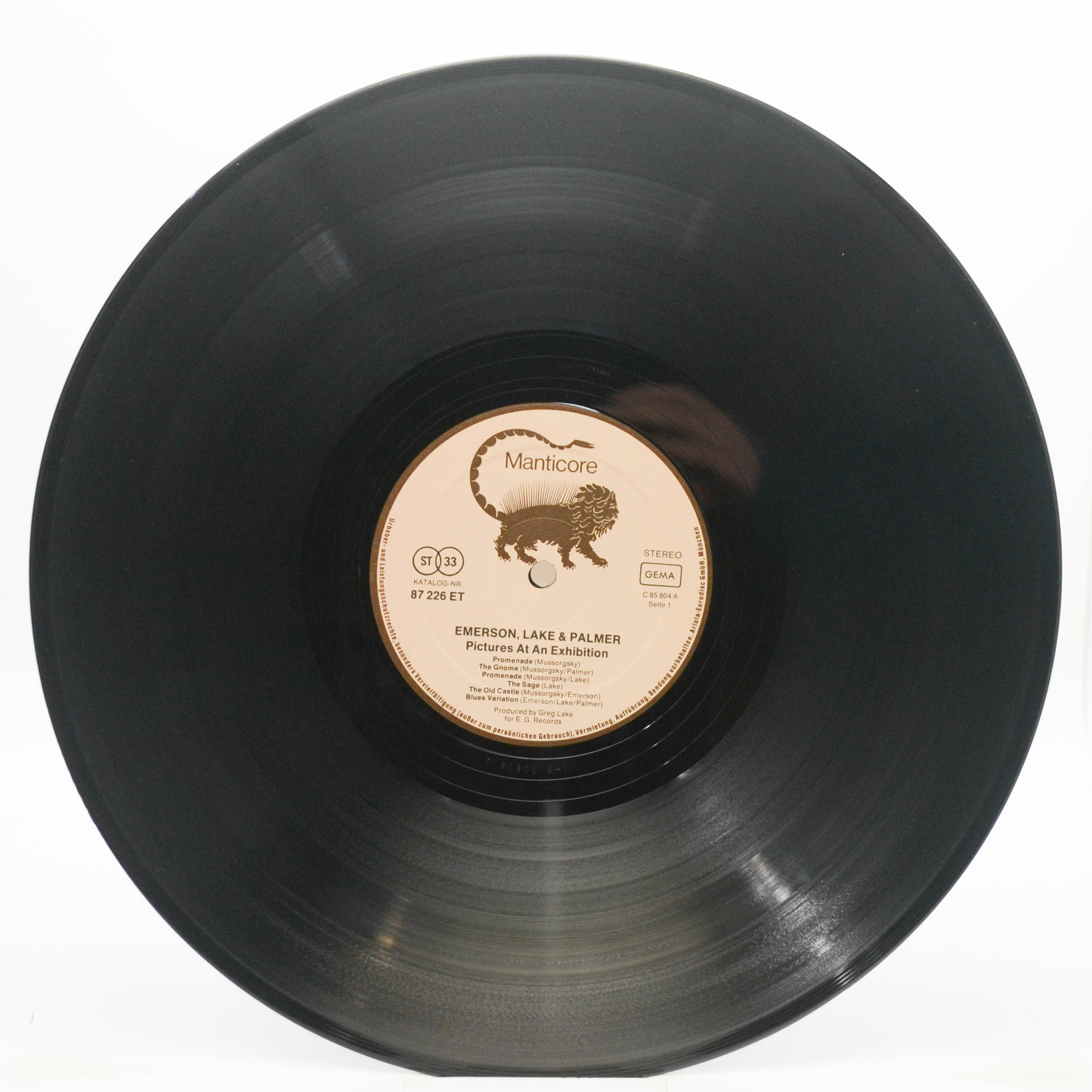 Emerson, Lake & Palmer — Pictures At An Exhibition, 1971