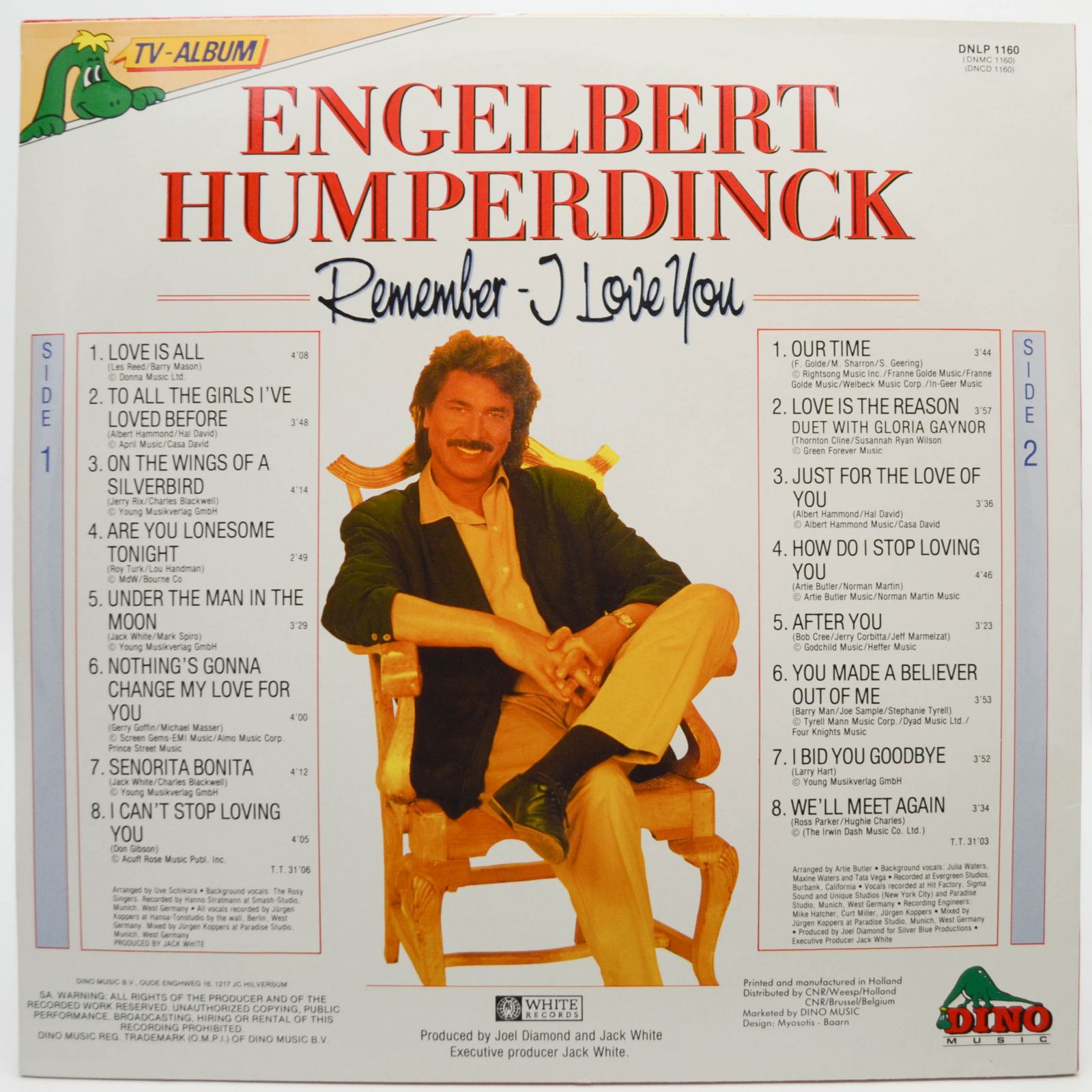 Engelbert Humperdinck — Remember - I Love You, 1987