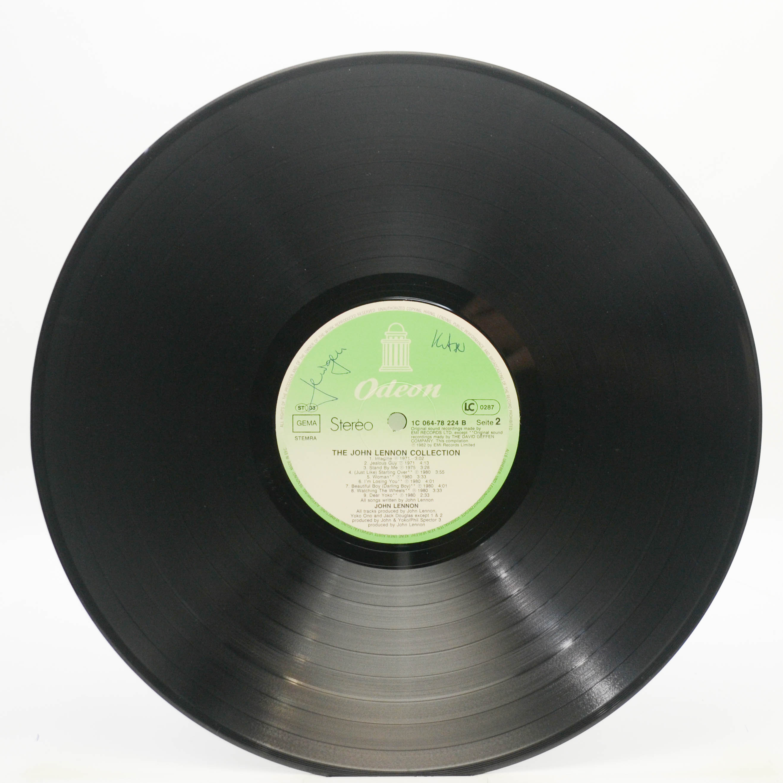 Виниловая пластинка John Lennon — The John Lennon Collection, 1982