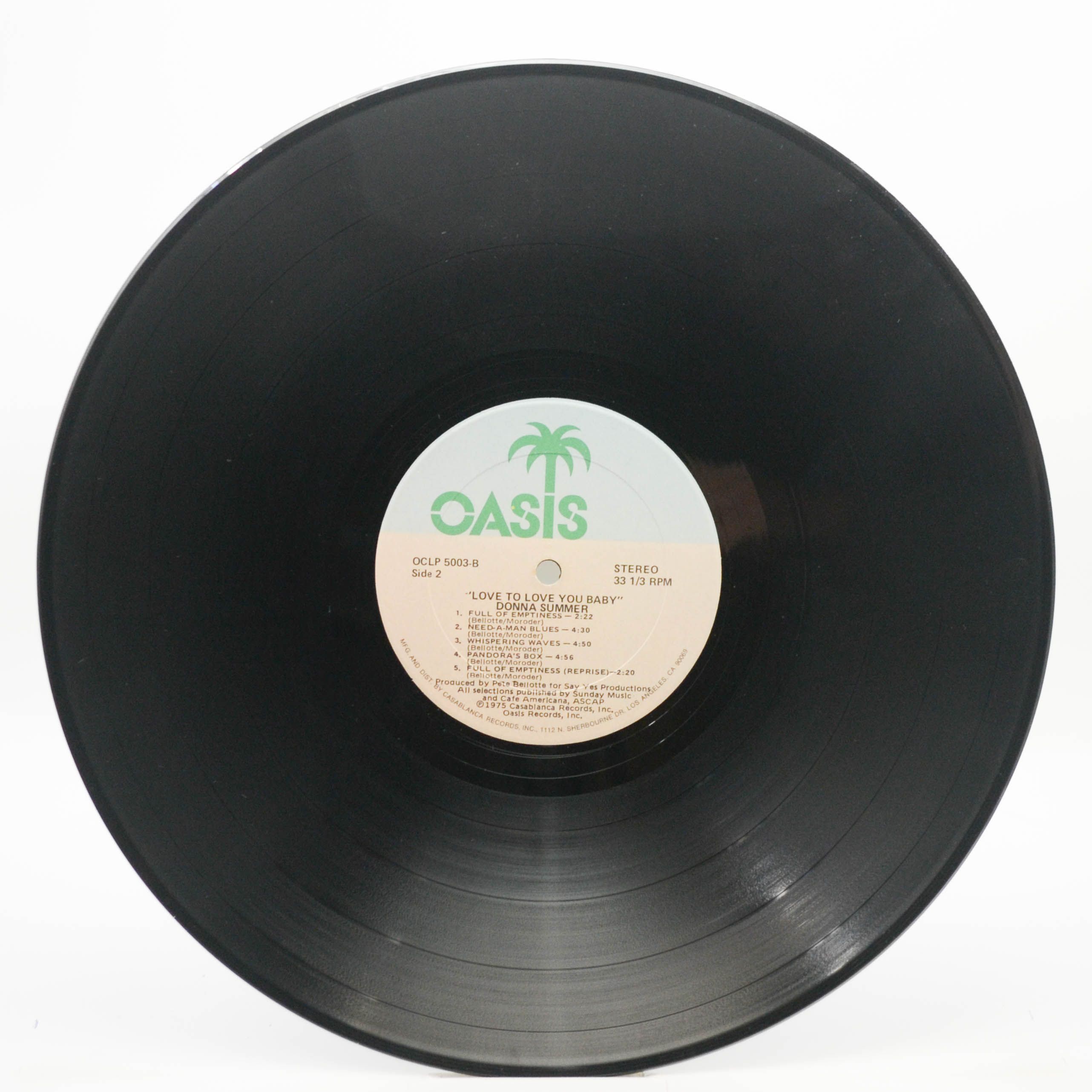 Donna Summer — Love To Love You Baby (USA), 1975