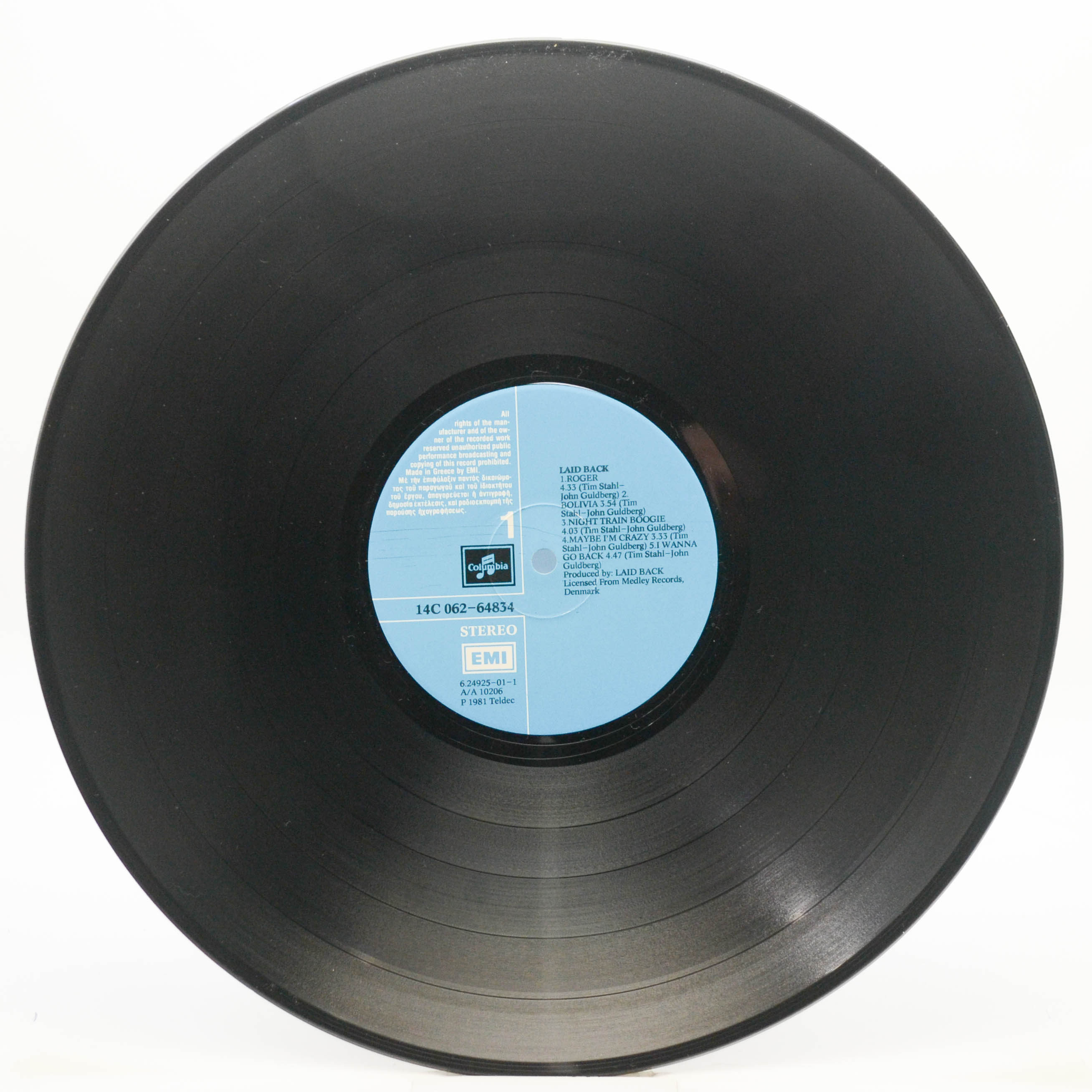 Laid Back — Laid Back, 1981