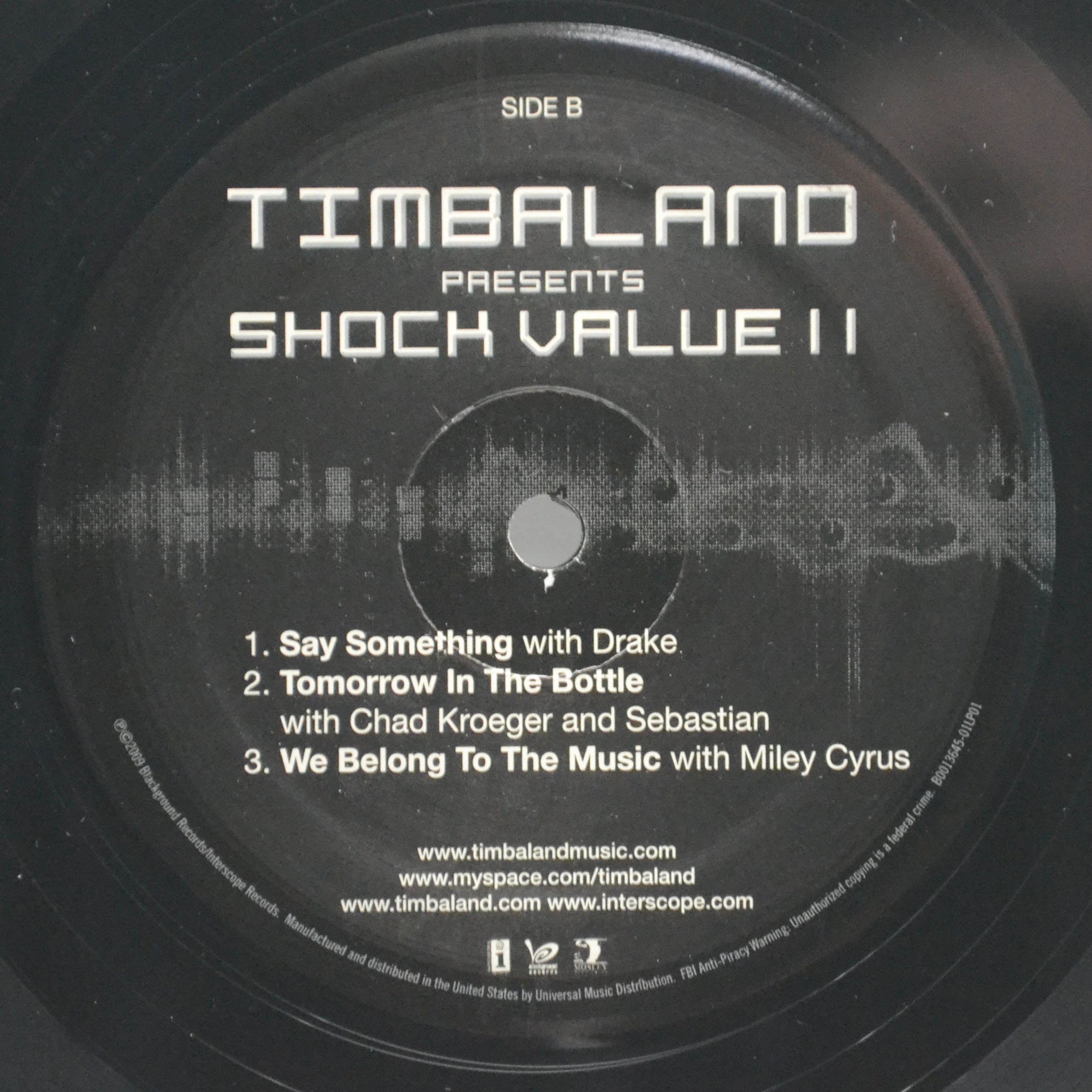 Timbaland — Shock Value II (2LP, 1-st, USA), 2009