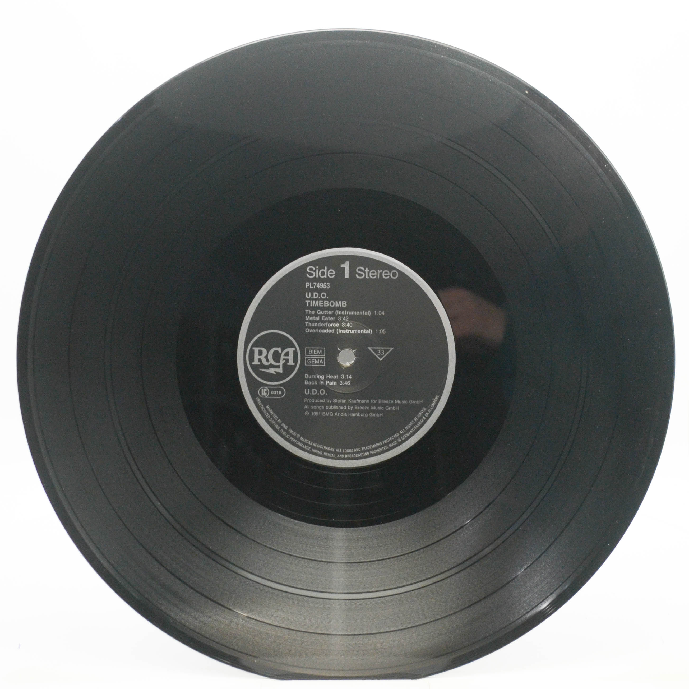 U.D.O. — Timebomb, 1991