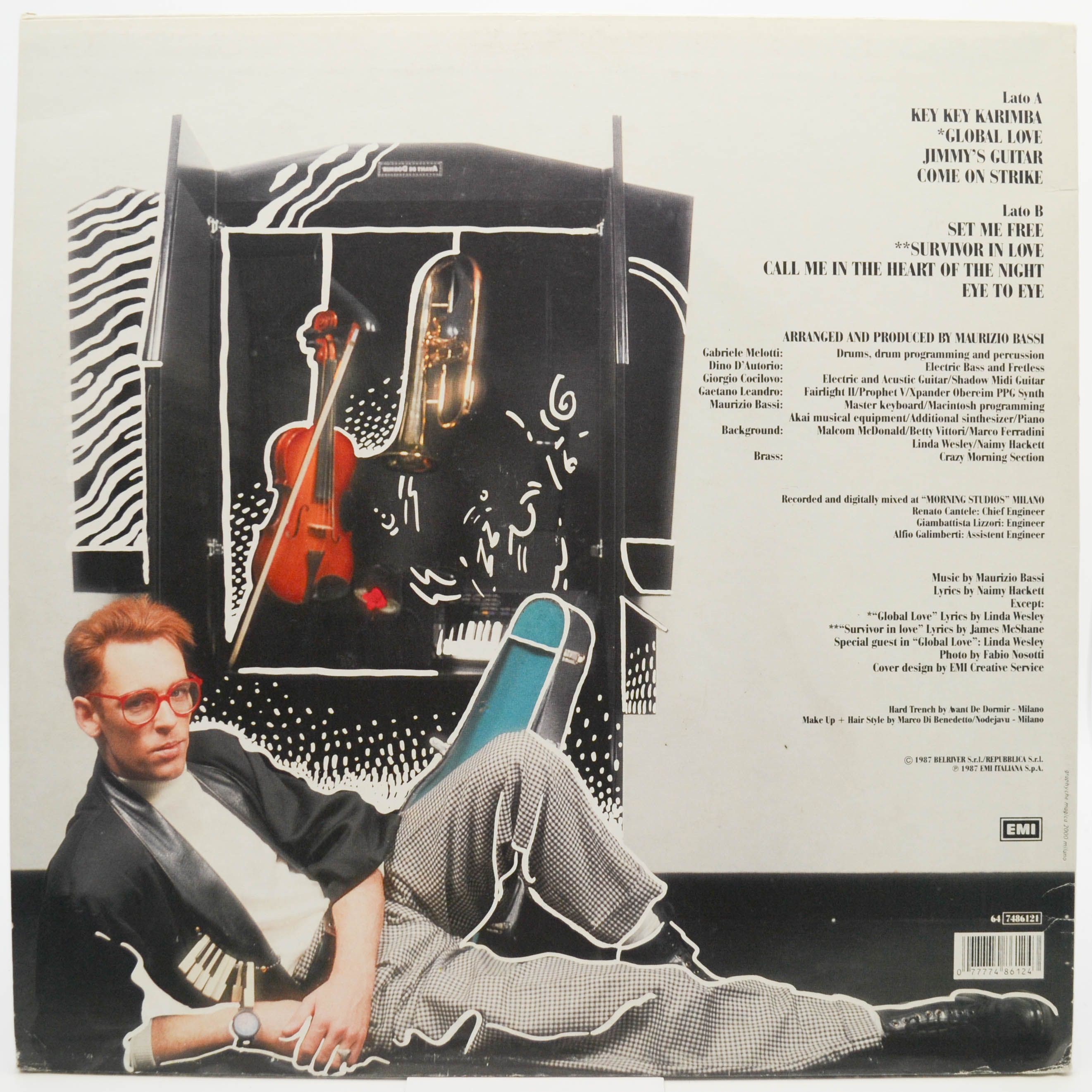 Baltimora — Survivor In Love (1-st, Italy), 1987