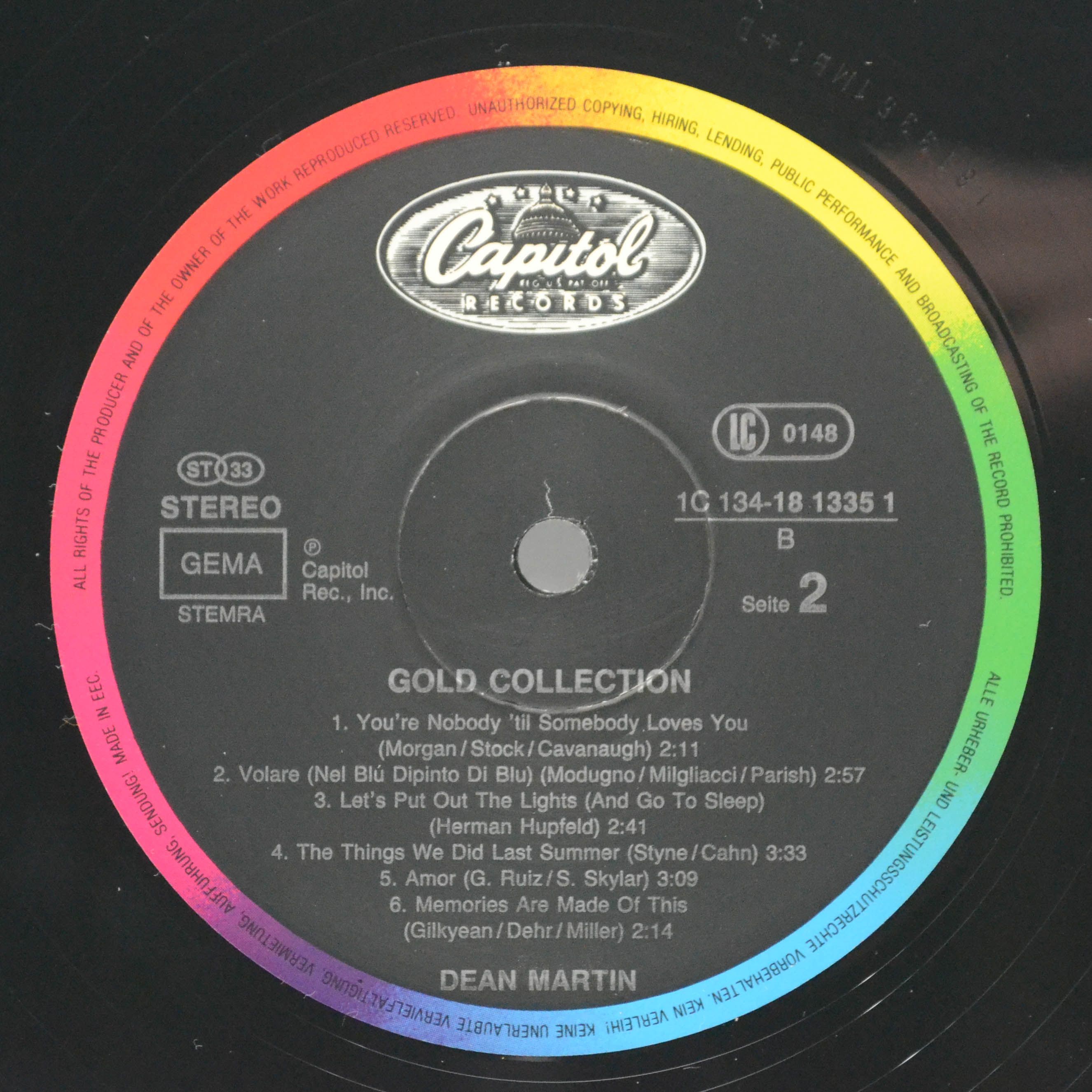 Dean Martin — Gold Collection (2LP), 1985