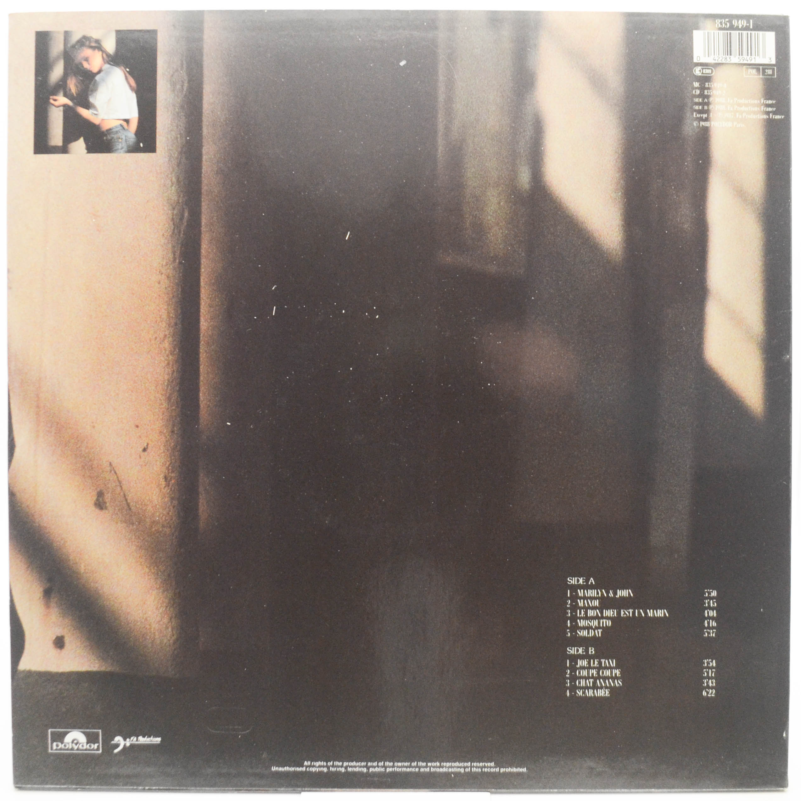 Vanessa Paradis — M & J, 1988