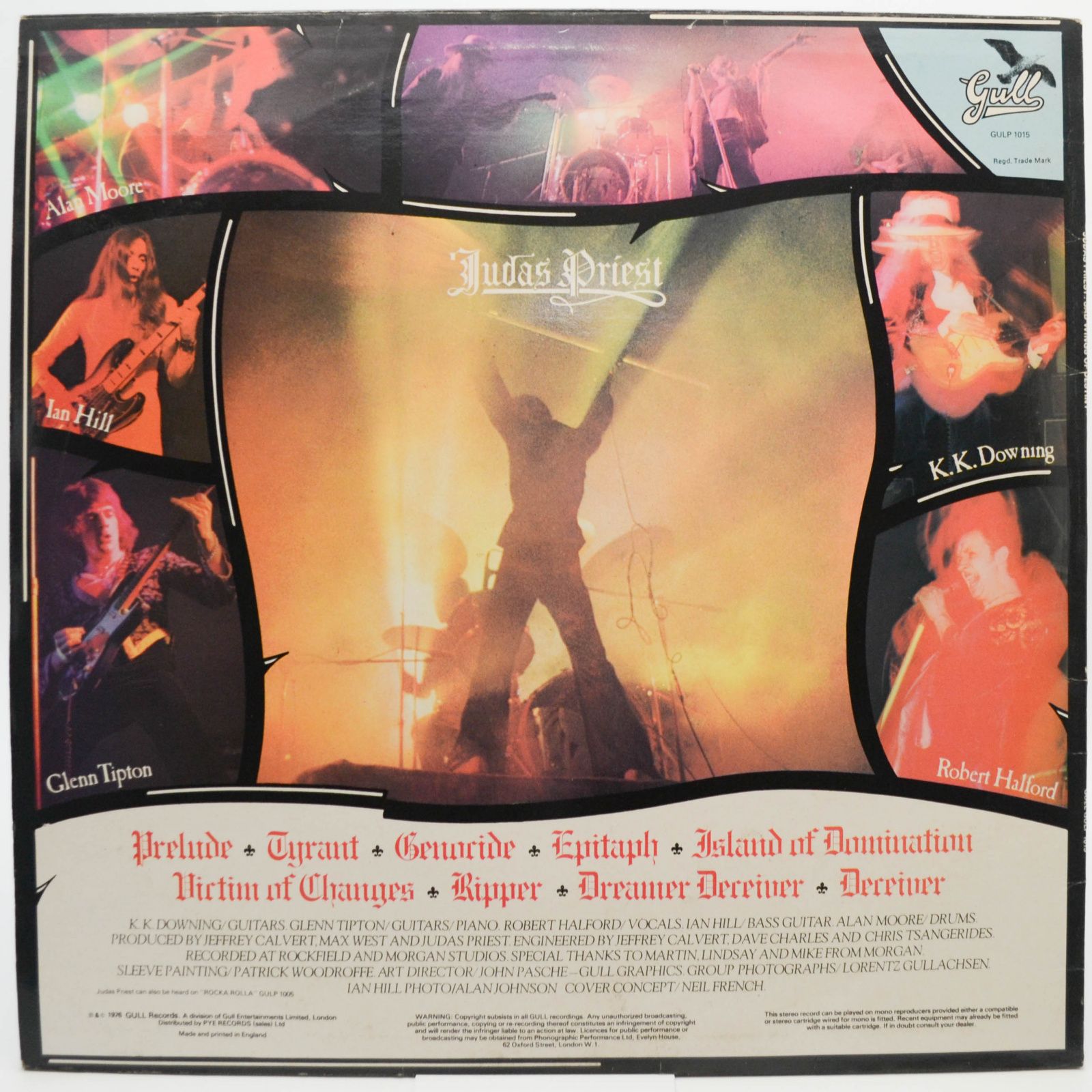 Judas Priest — Sad Wings Of Destiny (UK), 1976