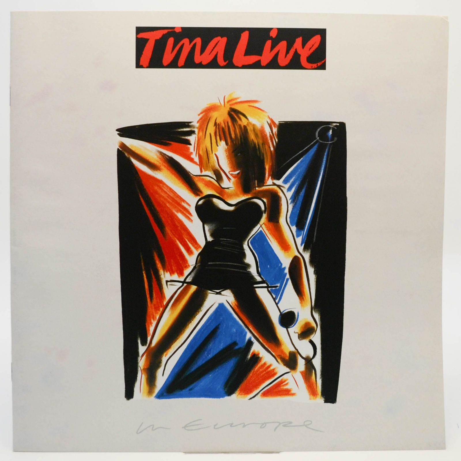 Tina Turner — Tina Live In Europe (2LP, booklet), 1988