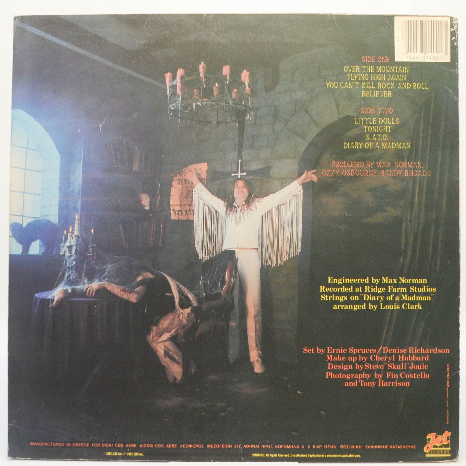 Ozzy Osbourne — Diary Of A Madman, 1981