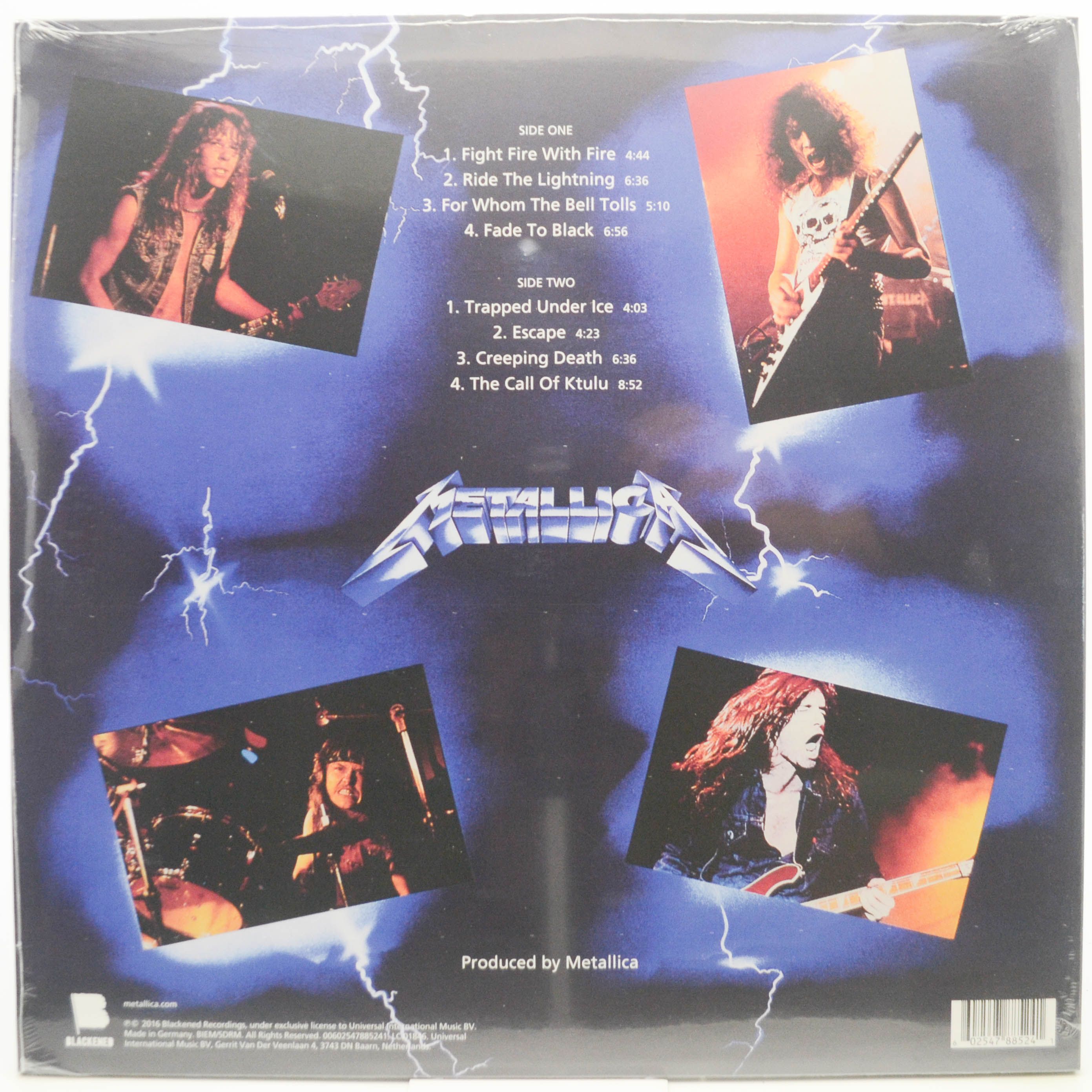 Metallica — Ride The Lightning, 1984