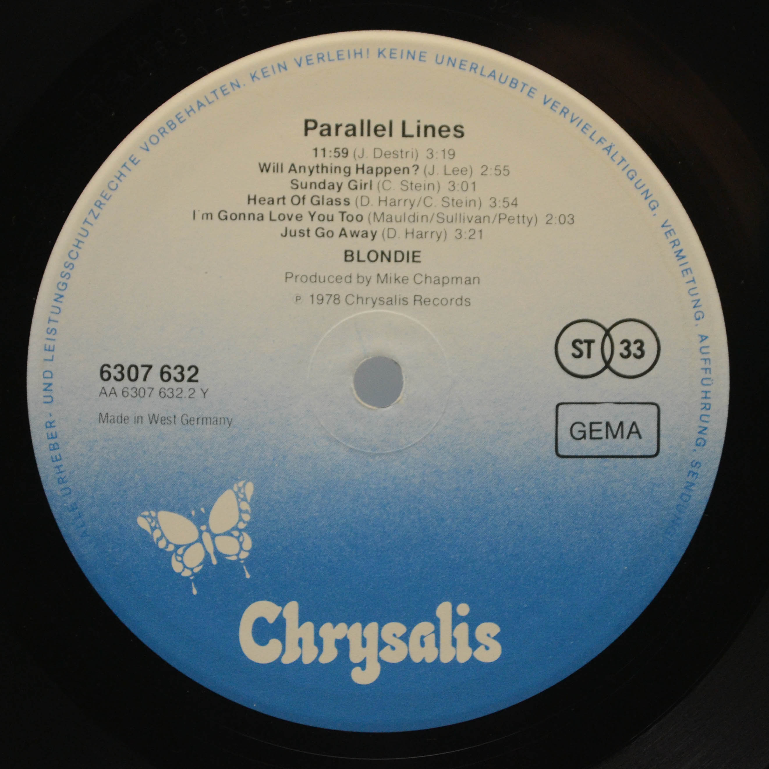 Blondie — Parallel Lines, 1978