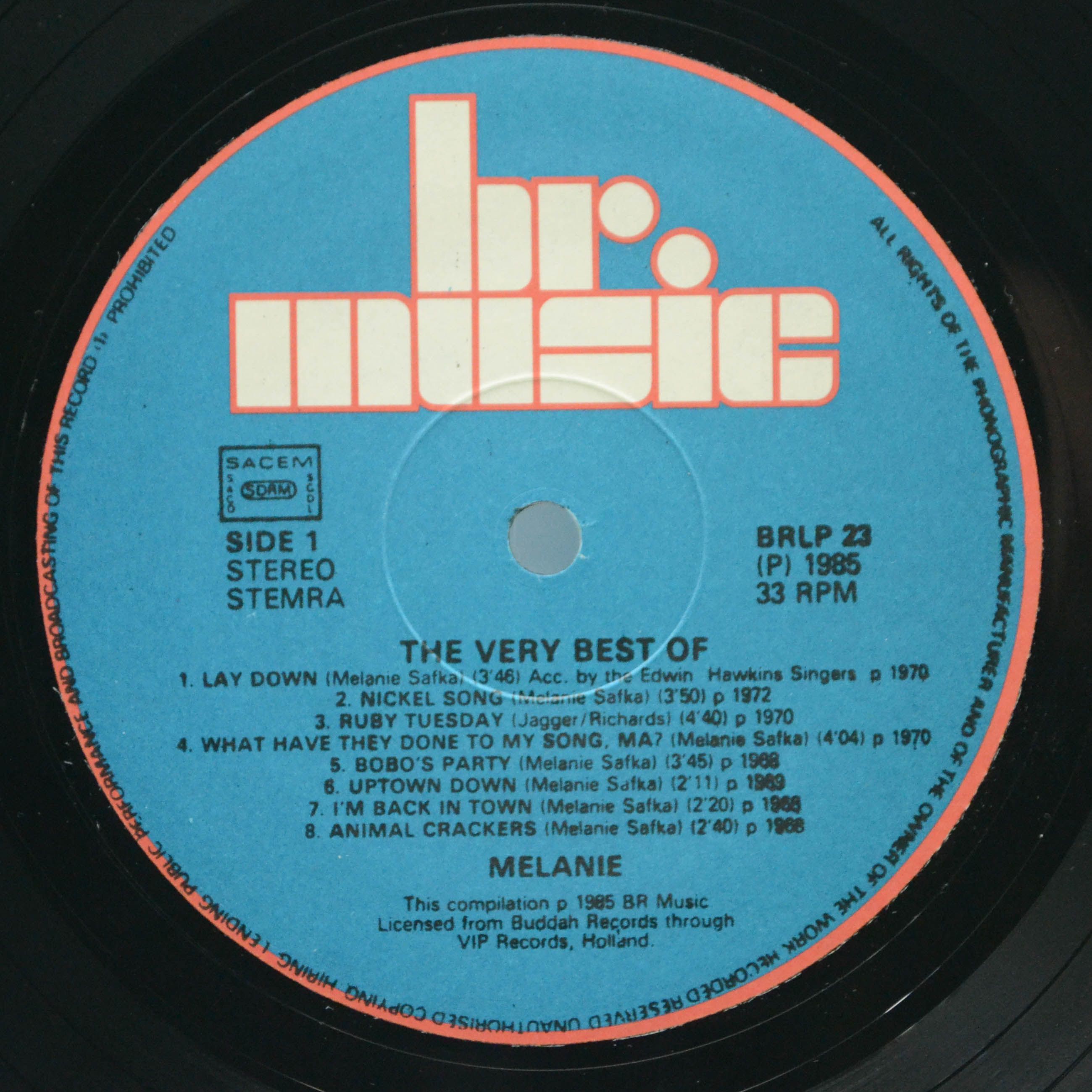 Виниловая пластинка Melanie — The Very Best Of Melanie, 1985