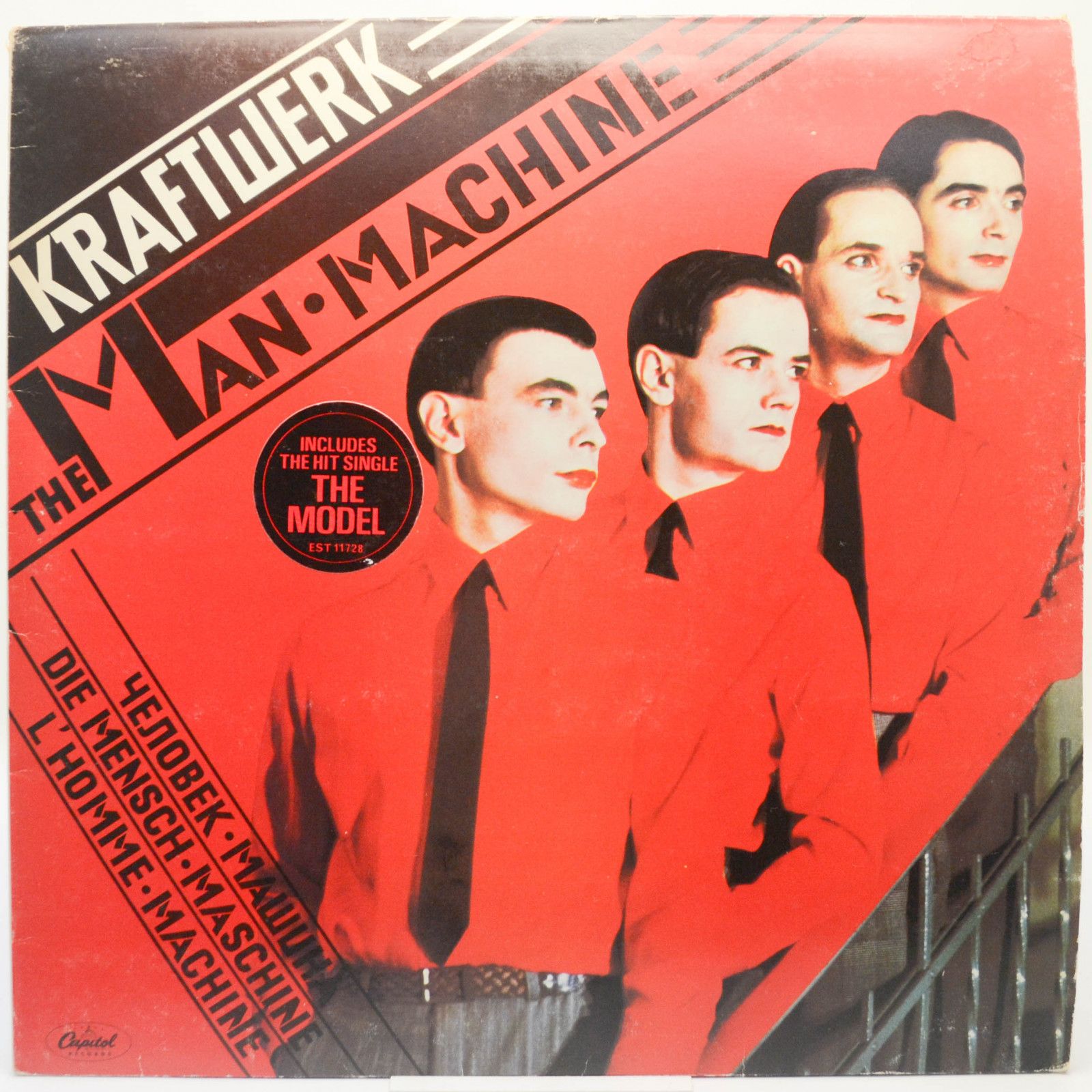 Kraftwerk — The Man • Machine (UK), 1978